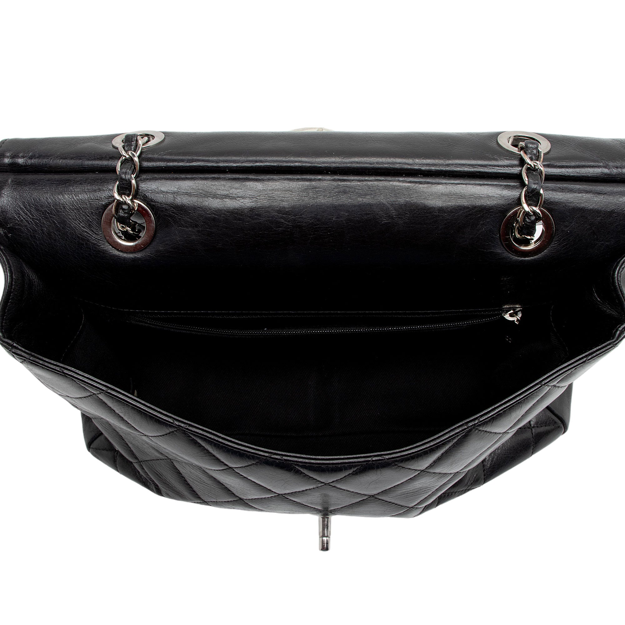 Chanel Glazed Calfskin CC Delivery Small Shopping Tote (SHF-AR0t7R)