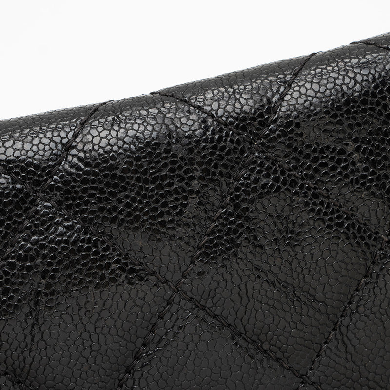 CHANEL, Bags, Chanel Cc Crave Glazed Caviar Quilted Bag