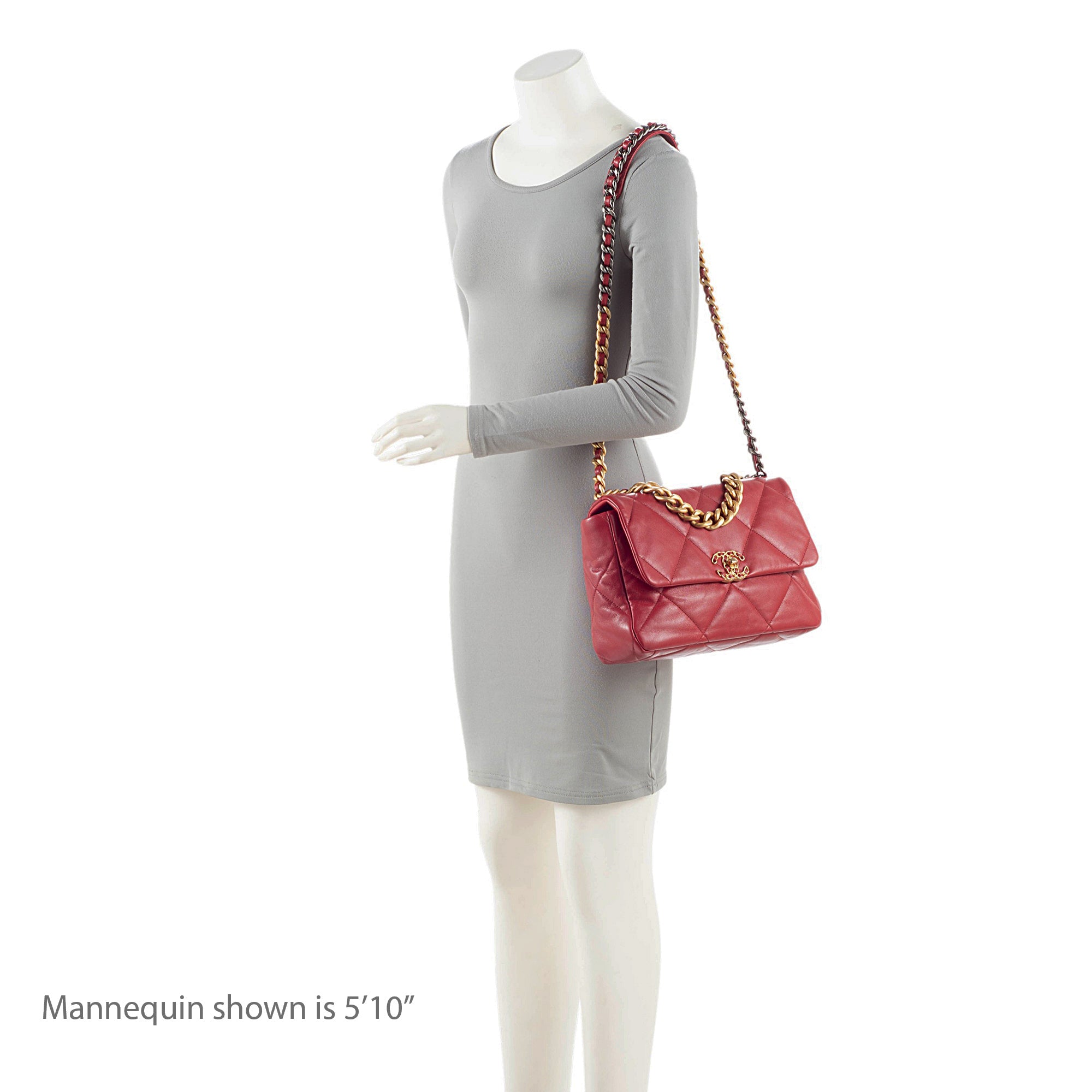 Chanel Goatskin 19 Large Flap Shoulder Bag