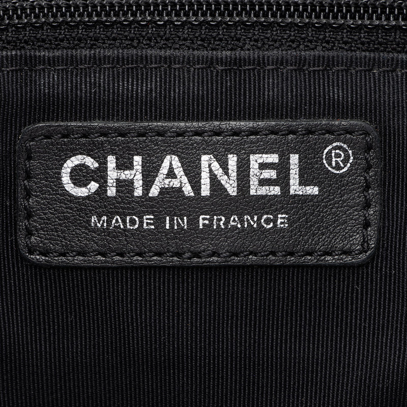 Chanel Grained Calfskin CC Large Shopping Tote (SHF-eEf2Jo)