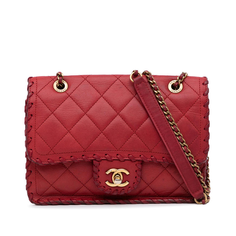 Chanel Happy Stitch Flap Bag SHG 8IFl2r LuxeDH