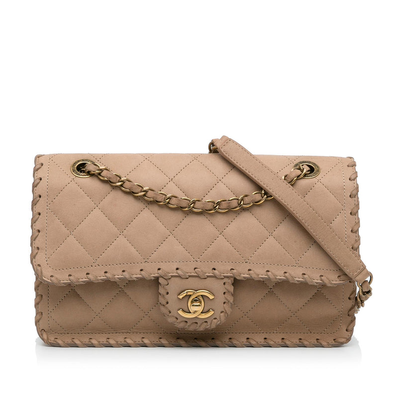 Chanel Happy Stitch Flap Bag SHG gc1P9T LuxeDH