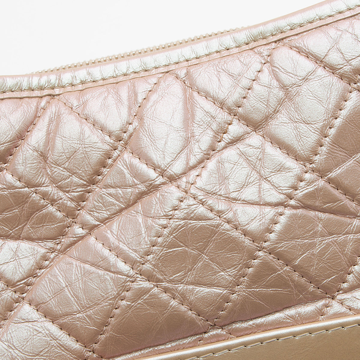 Chanel Iridescent Aged Calfskin Gabrielle Small Hobo