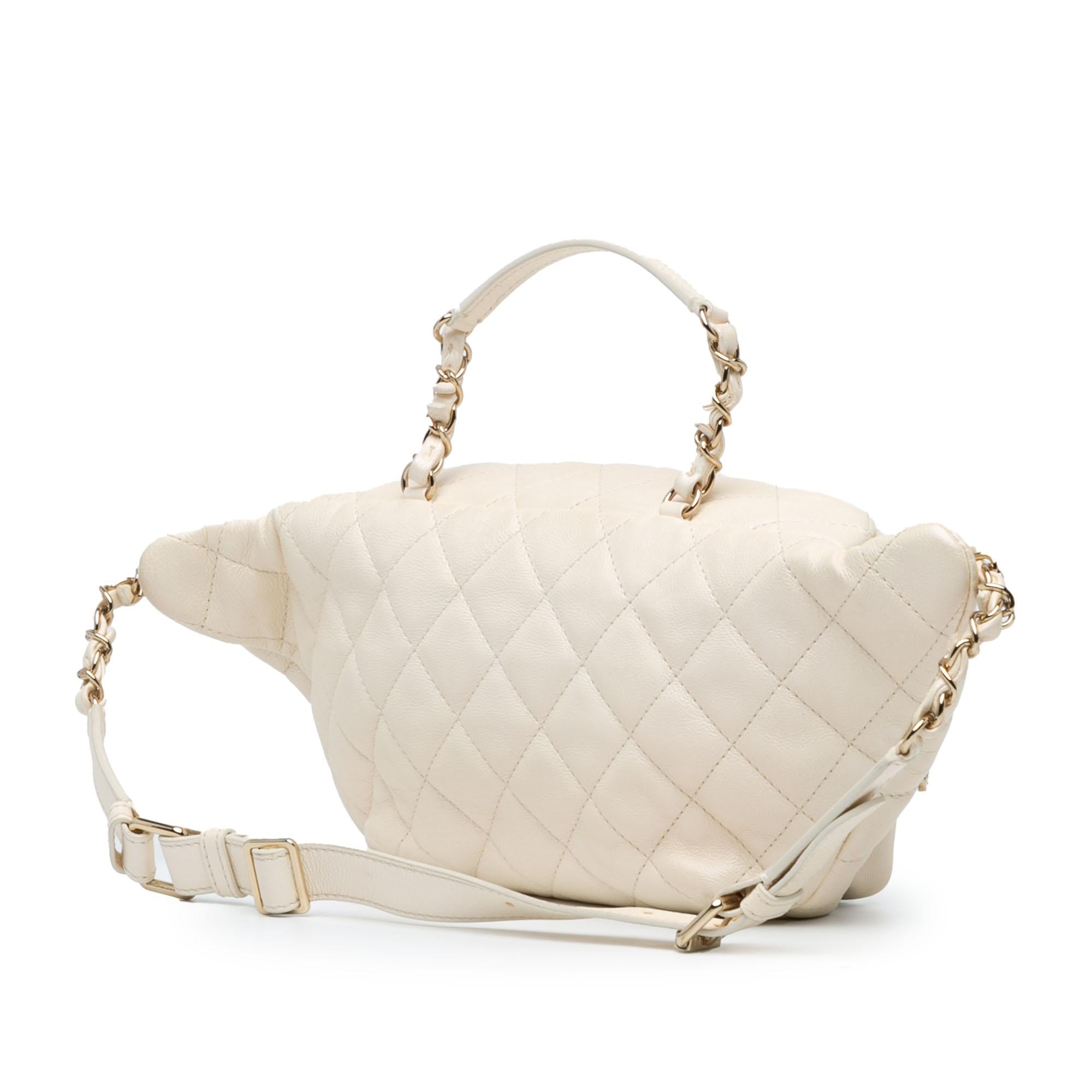 Chanel Iridescent Calfskin All About Waist Belt Bag (SHG-xaC9Pc)