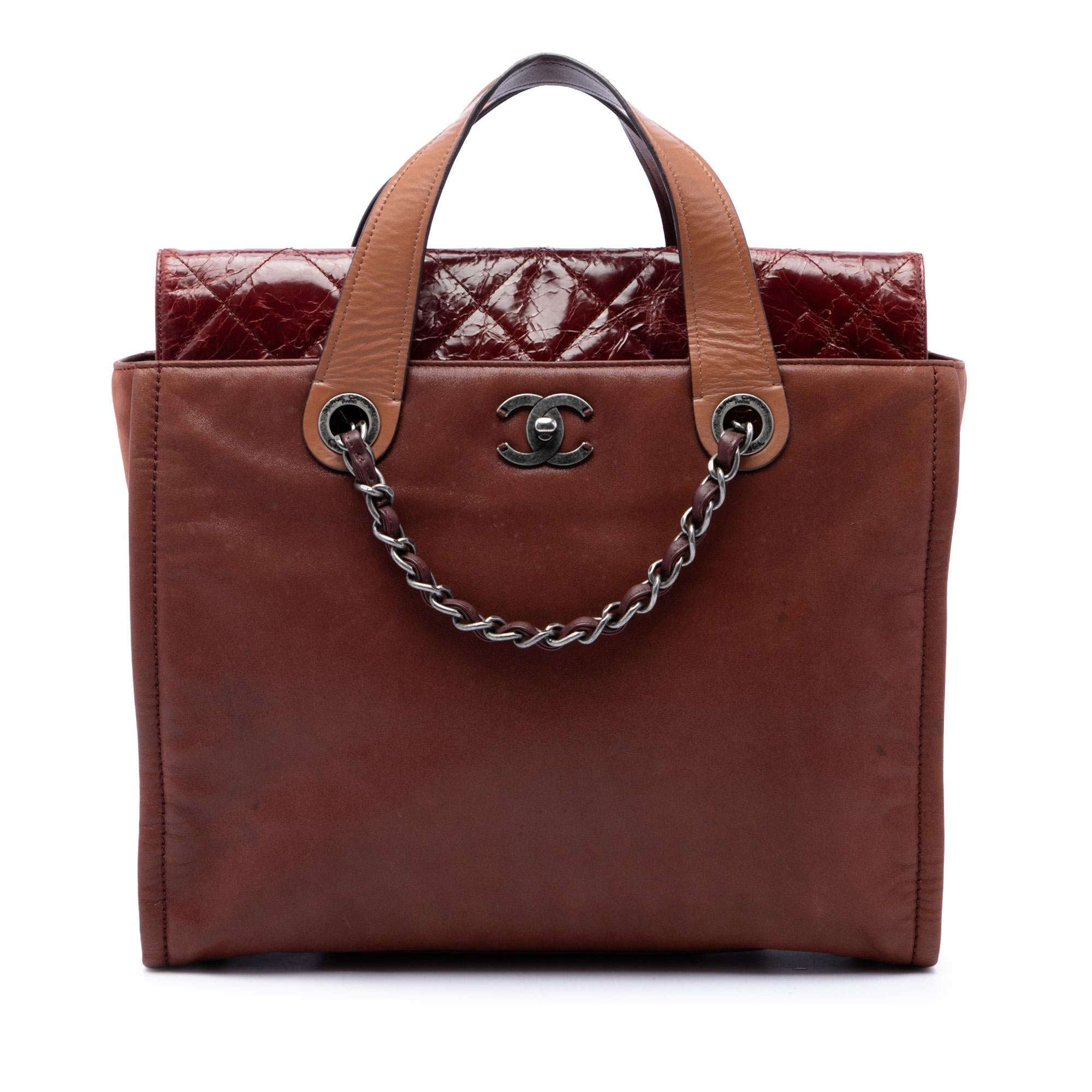 Chanel Iridescent Calfskin In The Mix Portobello Soft Tote