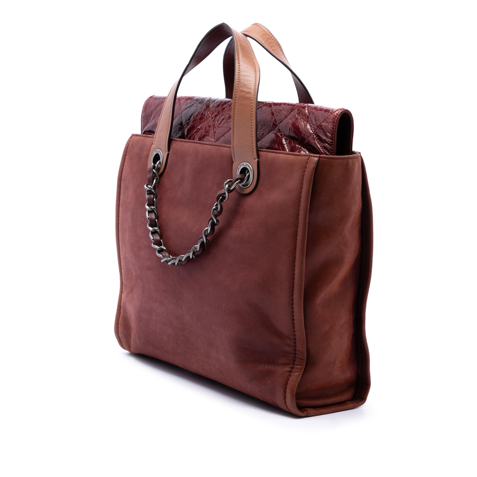 Chanel Iridescent Calfskin In The Mix Portobello Soft Tote