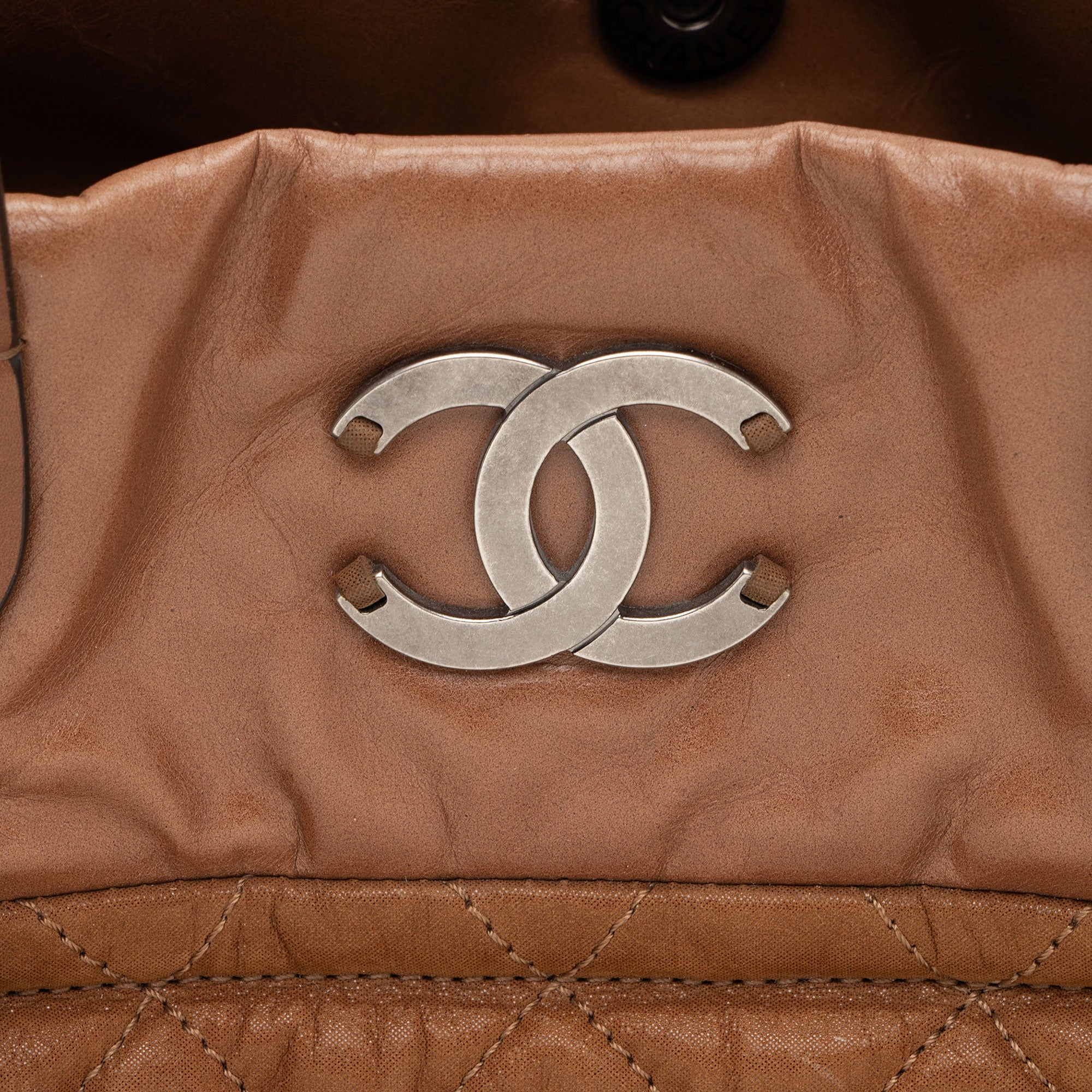 Chanel Iridescent Calfskin In the Mix Bowler Small Tote