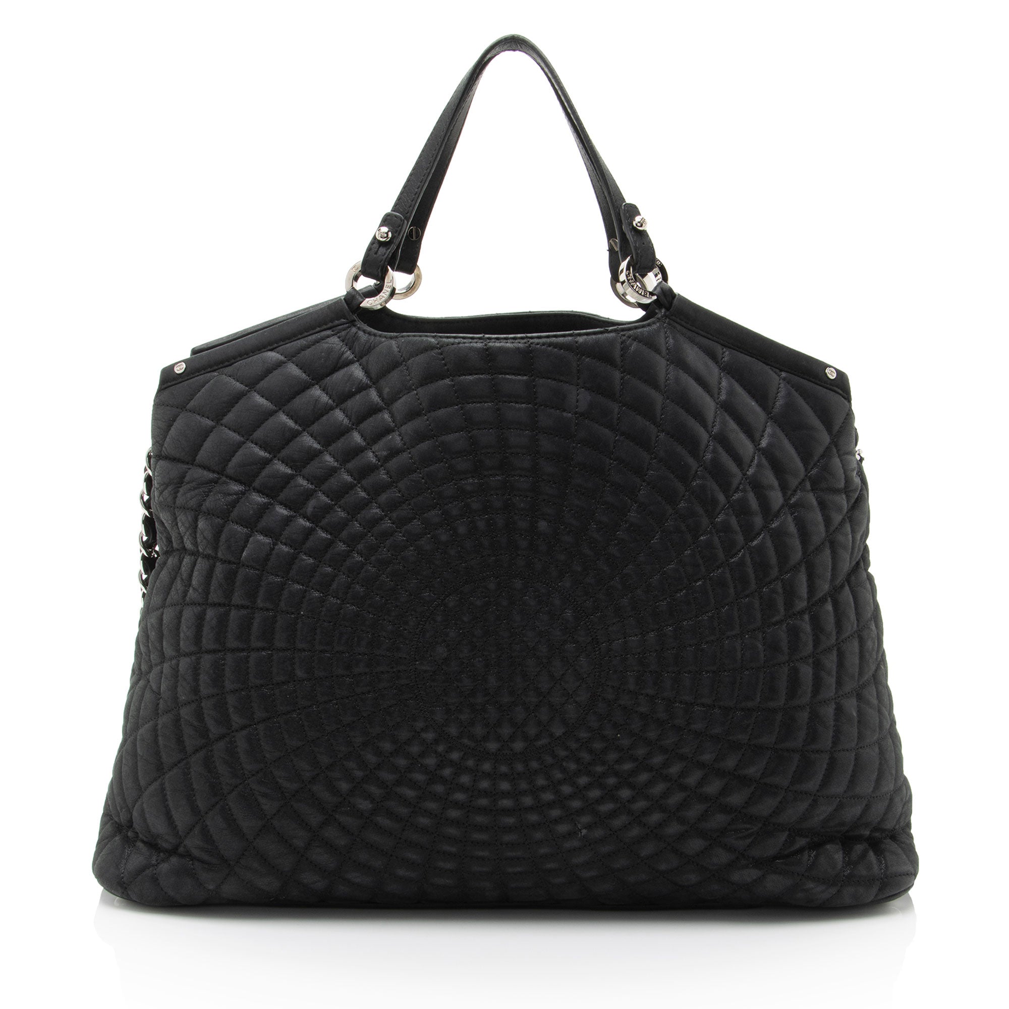 Chanel Iridescent Calfskin Leather Sea Hit Large Tote