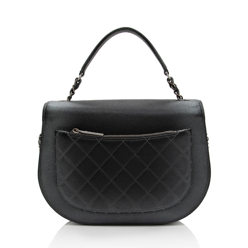 Chanel Iridescent Caviar Coco Curve Medium Shoulder Bag (SHF