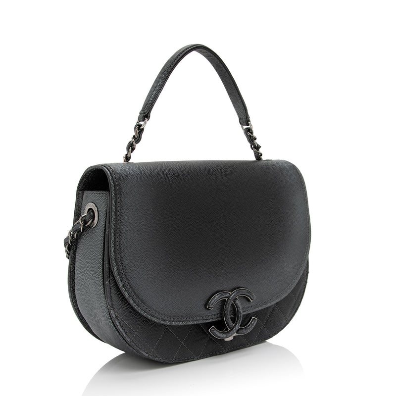 coco chanel bag small black