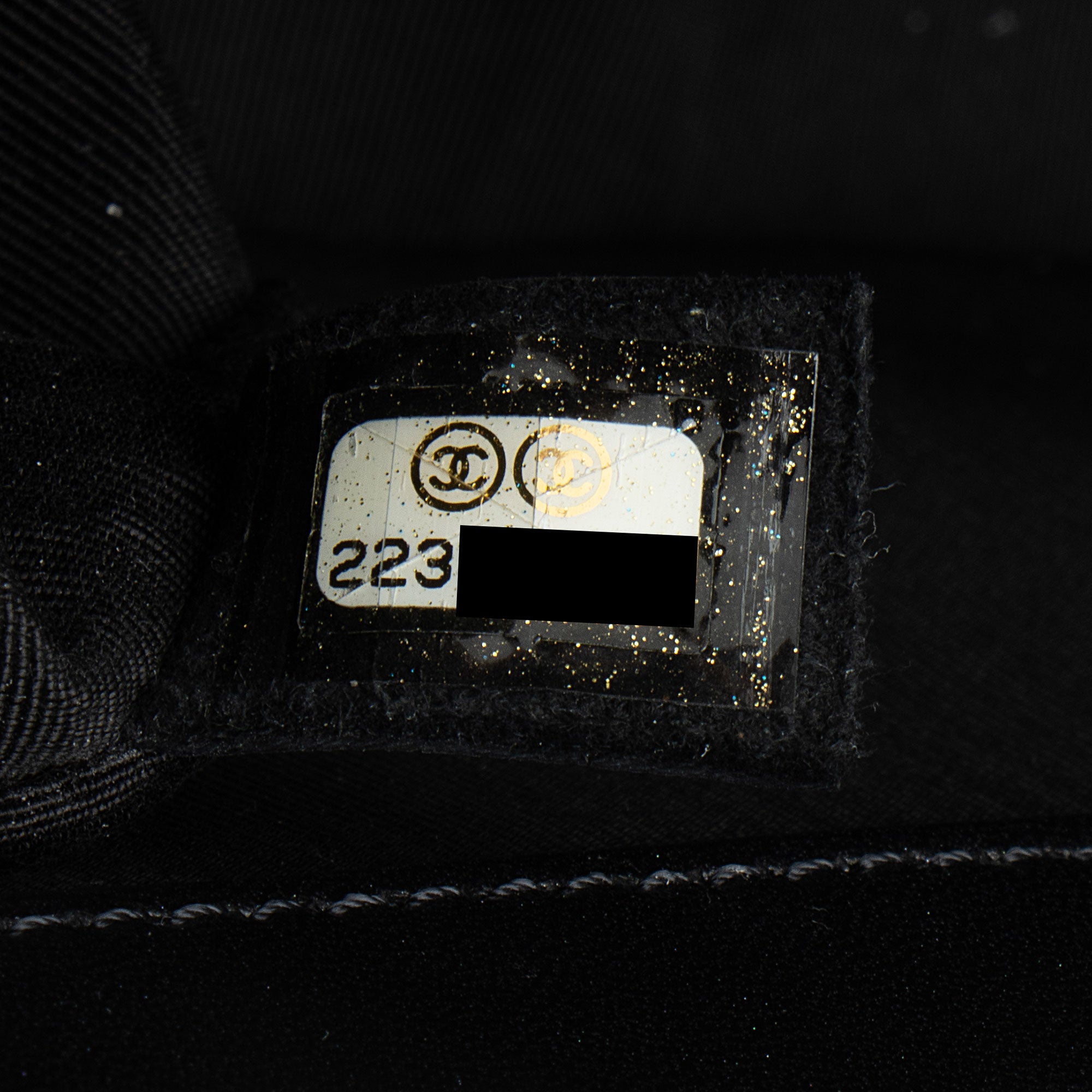 Chanel Iridescent Glazed Calfskin Old Medium Boy Bag