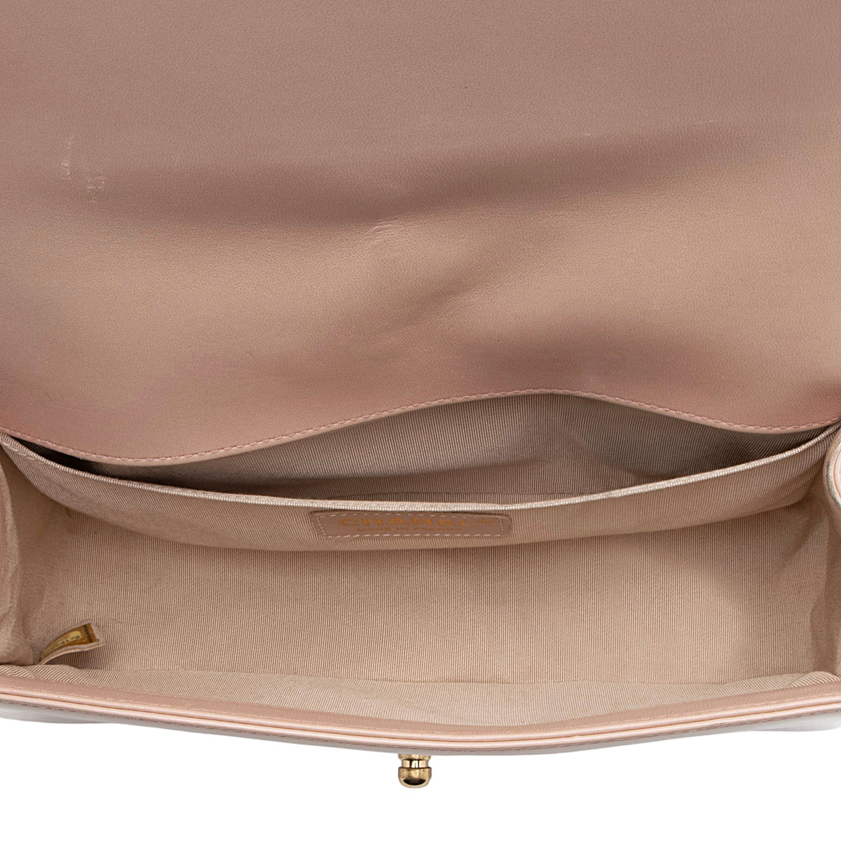 Chanel Iridescent Glazed Calfskin Old Medium Boy Bag