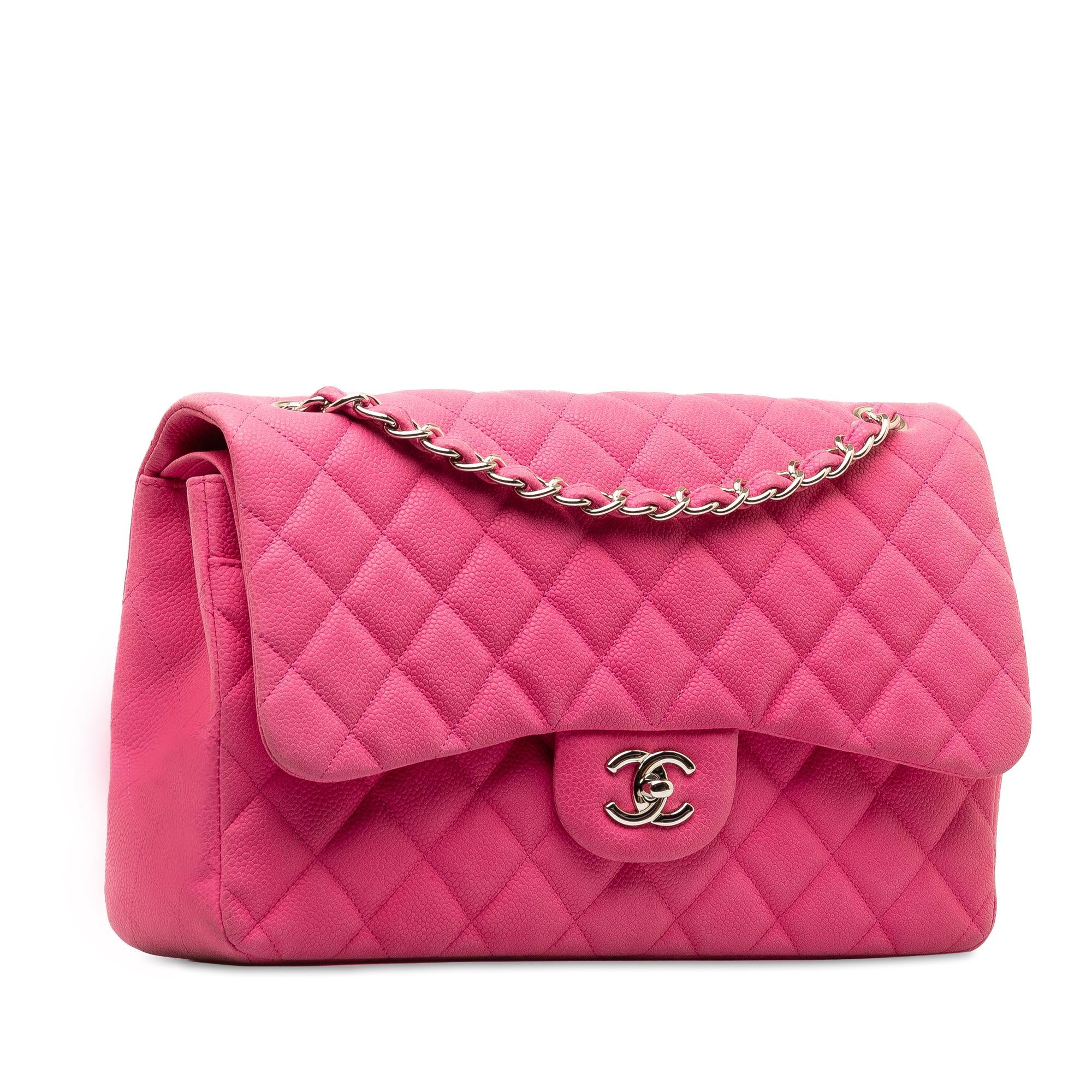 Chanel Jumbo Classic Caviar Double Flap (SHG-6et6P0)