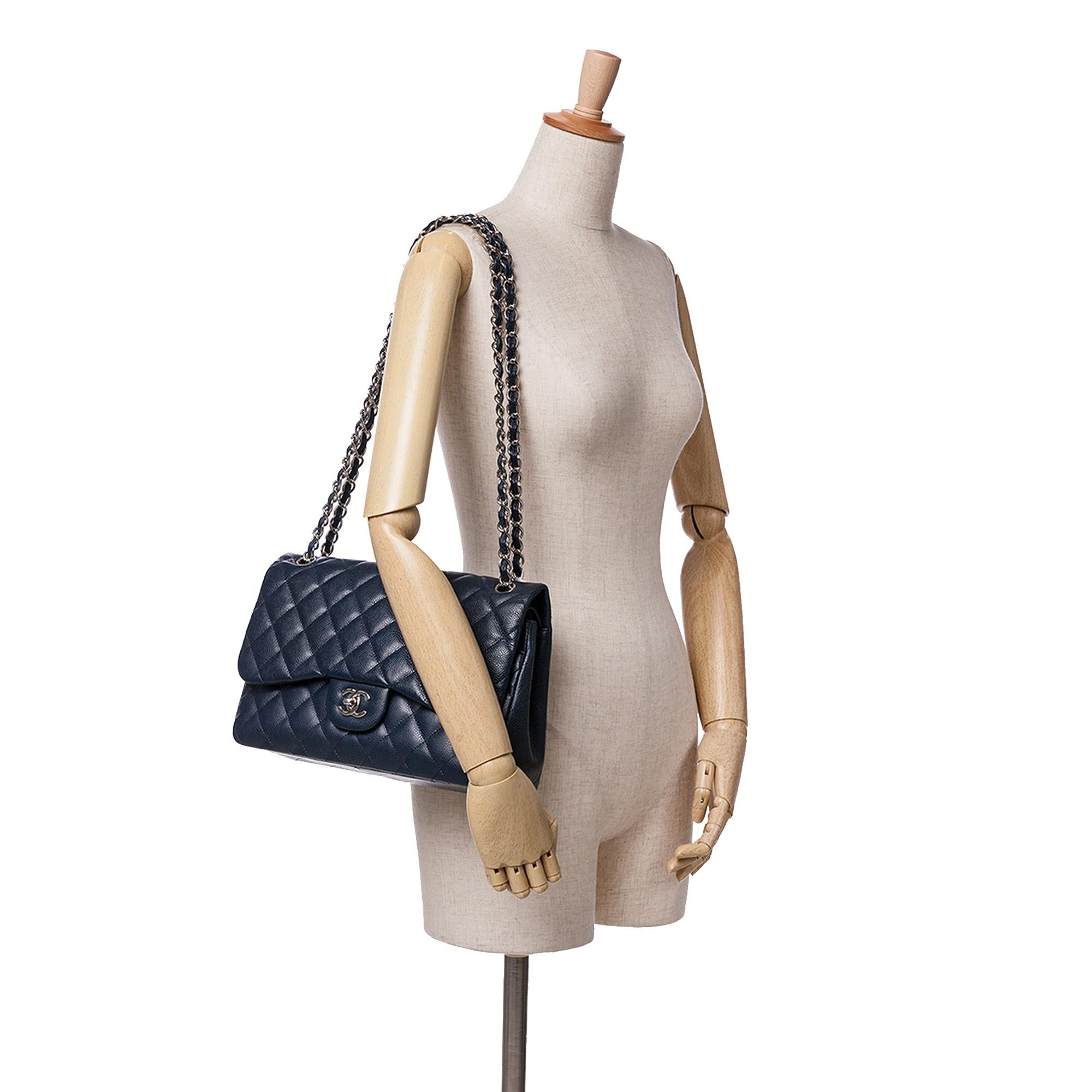 Chanel Jumbo Classic Caviar Double Flap