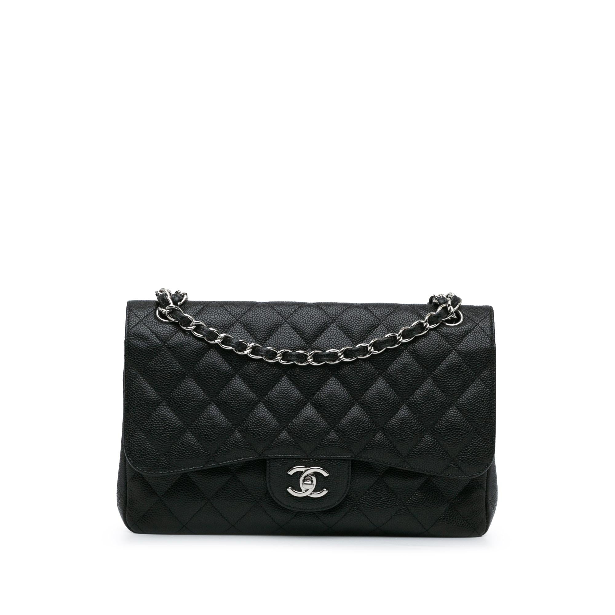 Chanel Jumbo Classic Caviar Double Flap