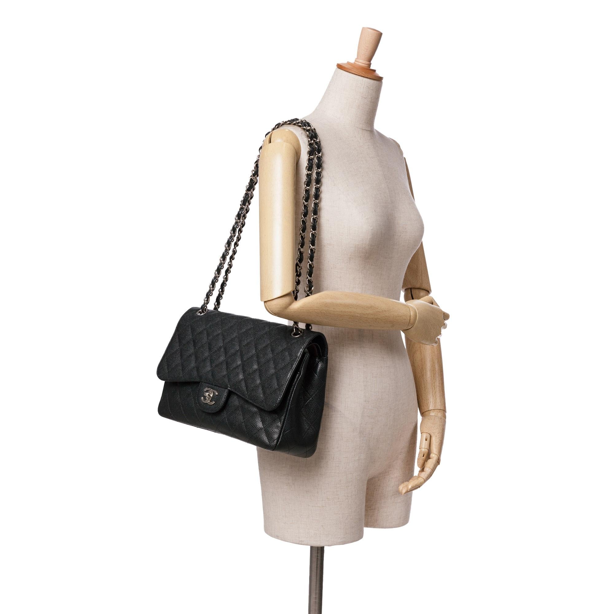 Chanel Jumbo Classic Caviar Double Flap