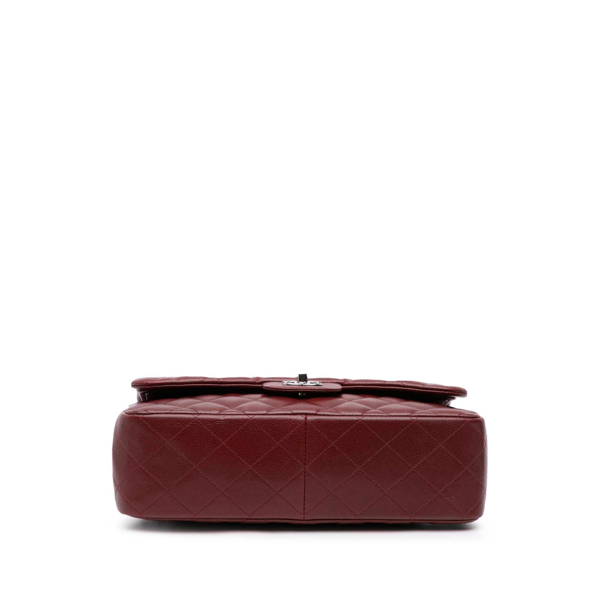 Chanel Jumbo Classic Caviar Double Flap