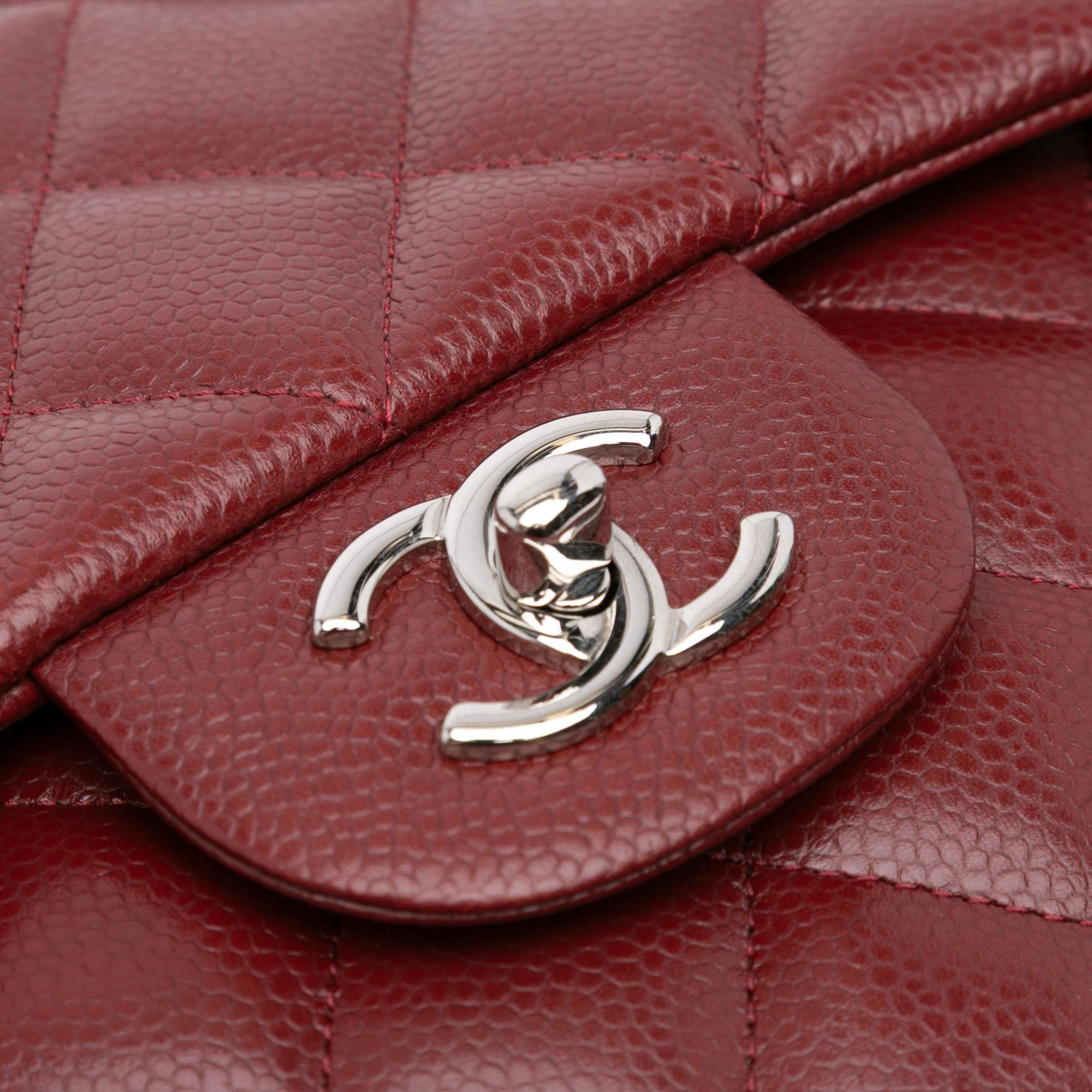 Chanel Jumbo Classic Caviar Double Flap