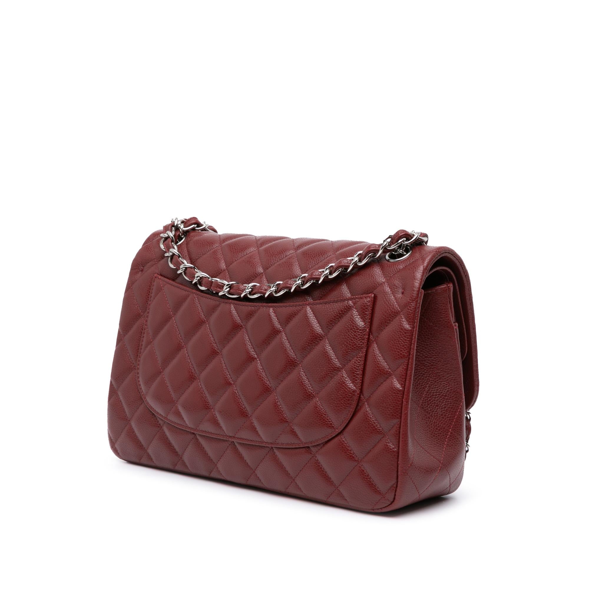 Chanel Jumbo Classic Caviar Double Flap