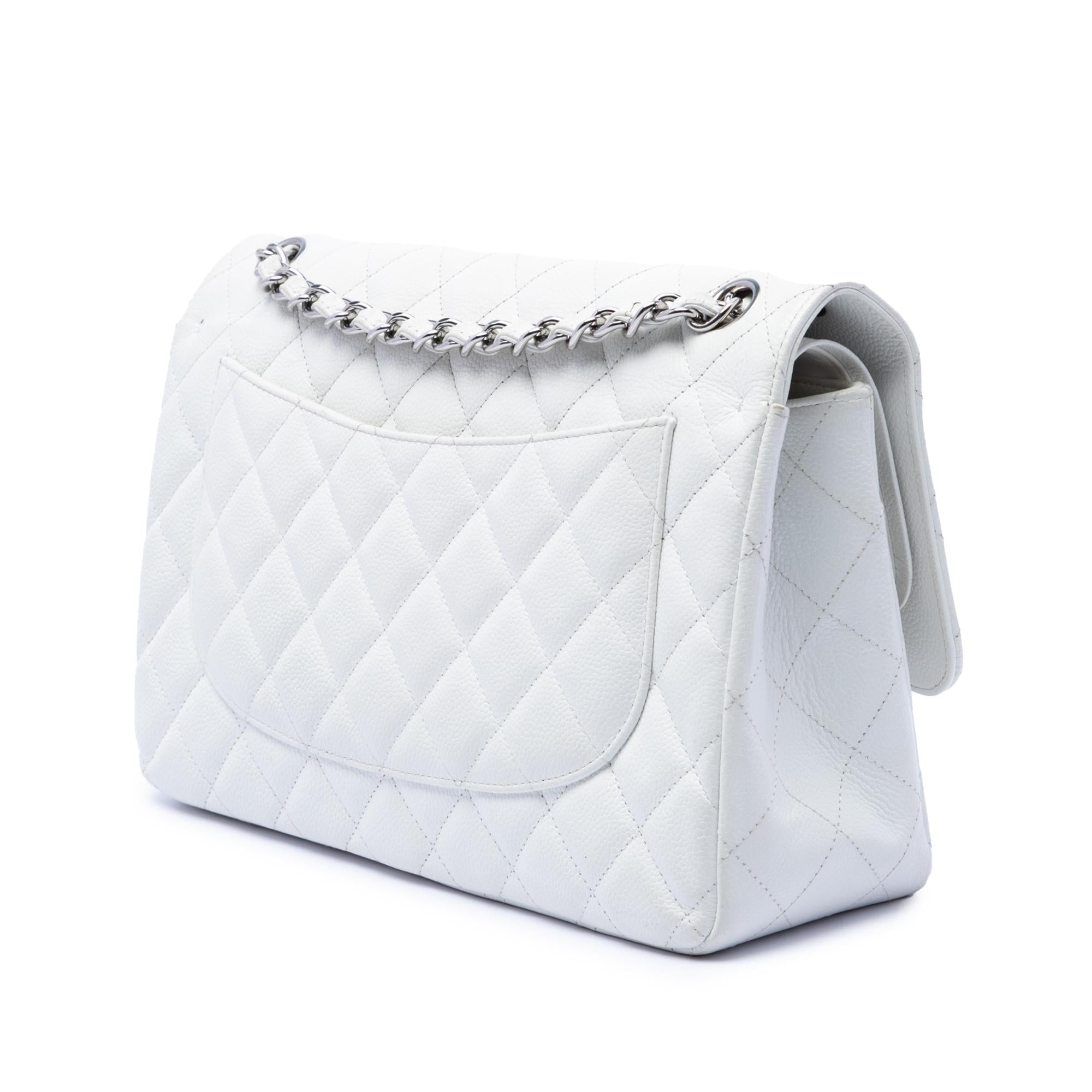 Chanel Jumbo Classic Caviar Double Flap
