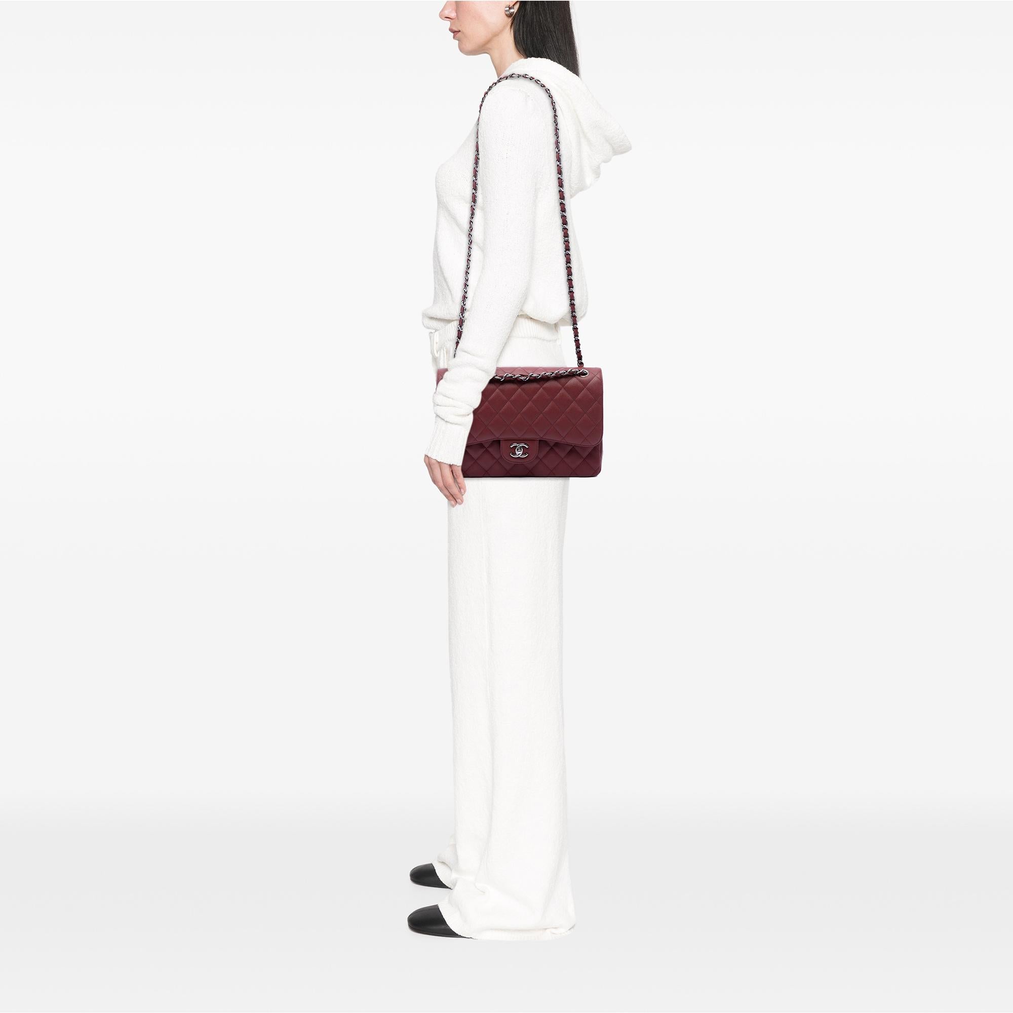 Chanel Jumbo Classic Caviar Double Flap