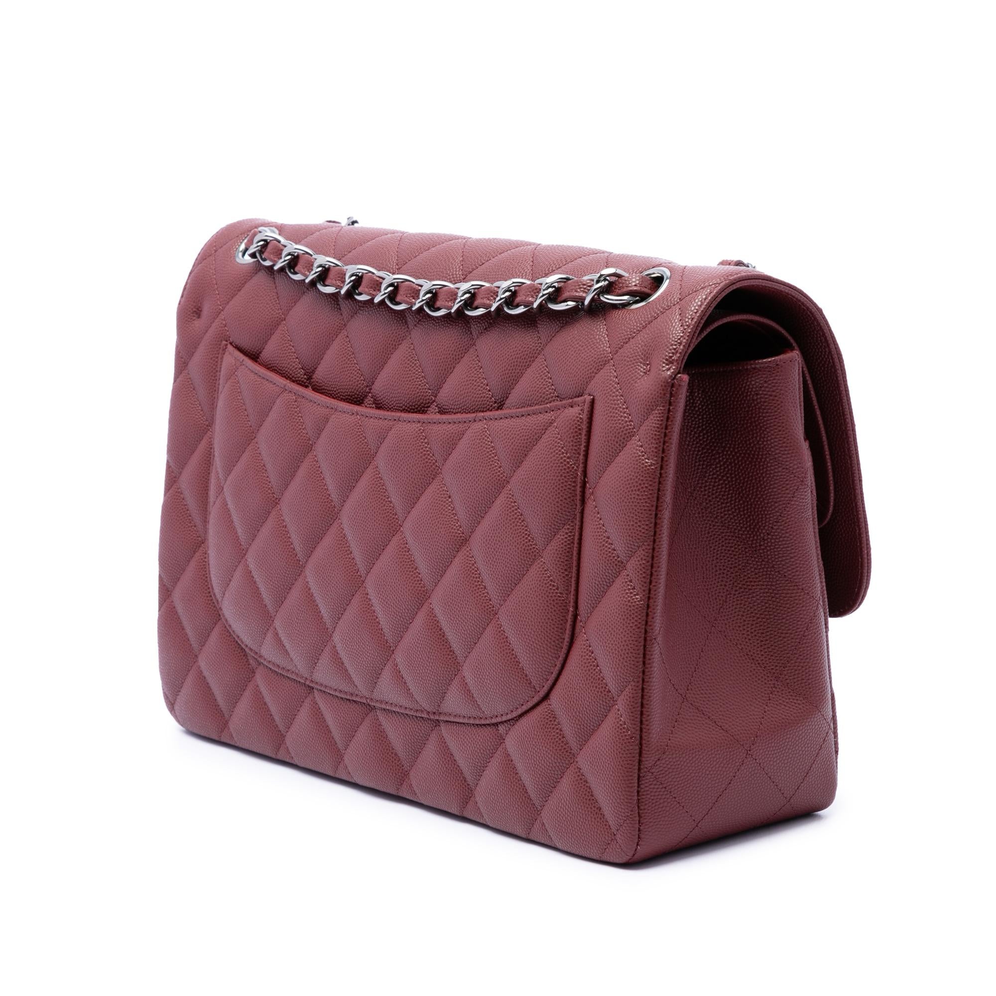 Chanel Jumbo Classic Caviar Double Flap