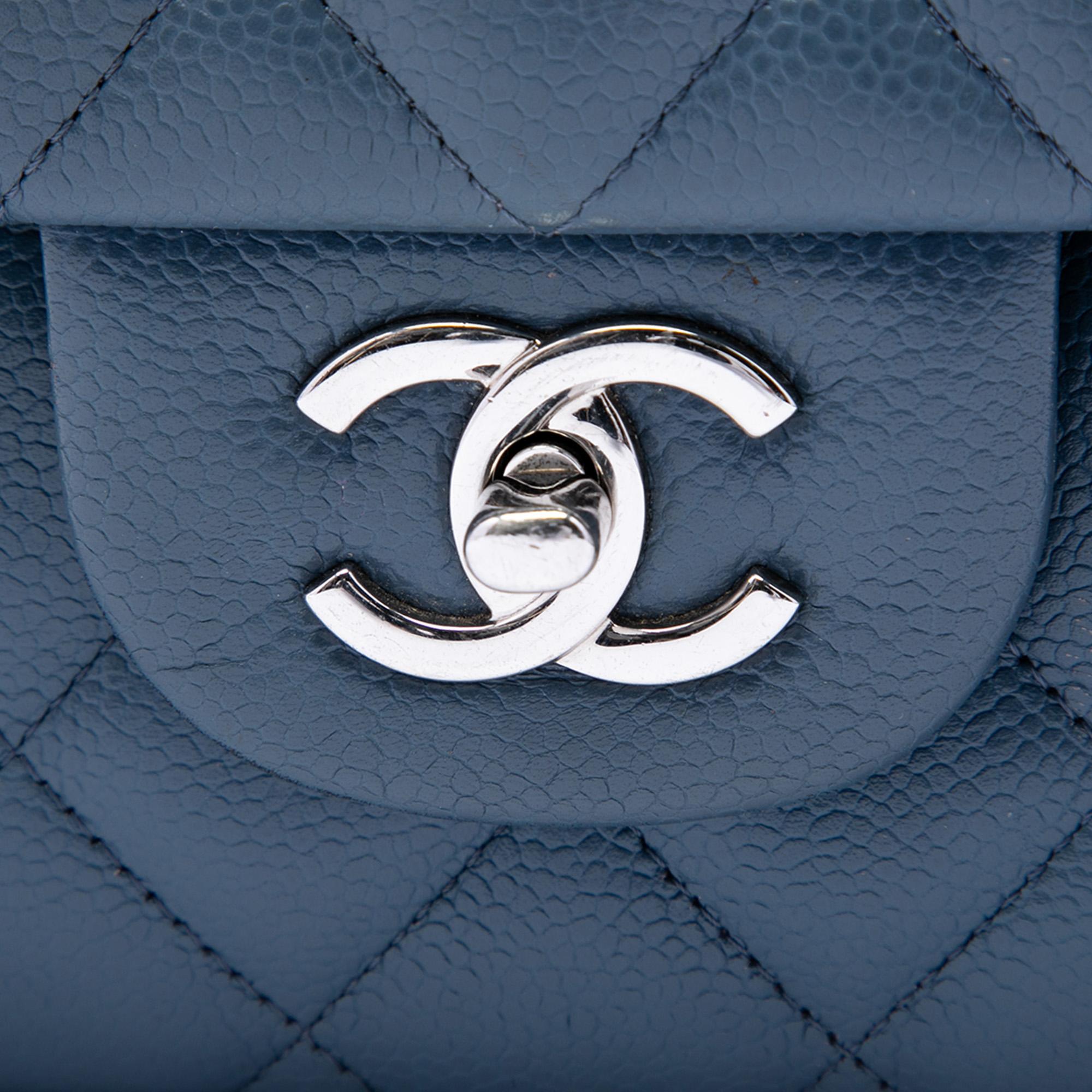Chanel Jumbo Classic Caviar Double Flap