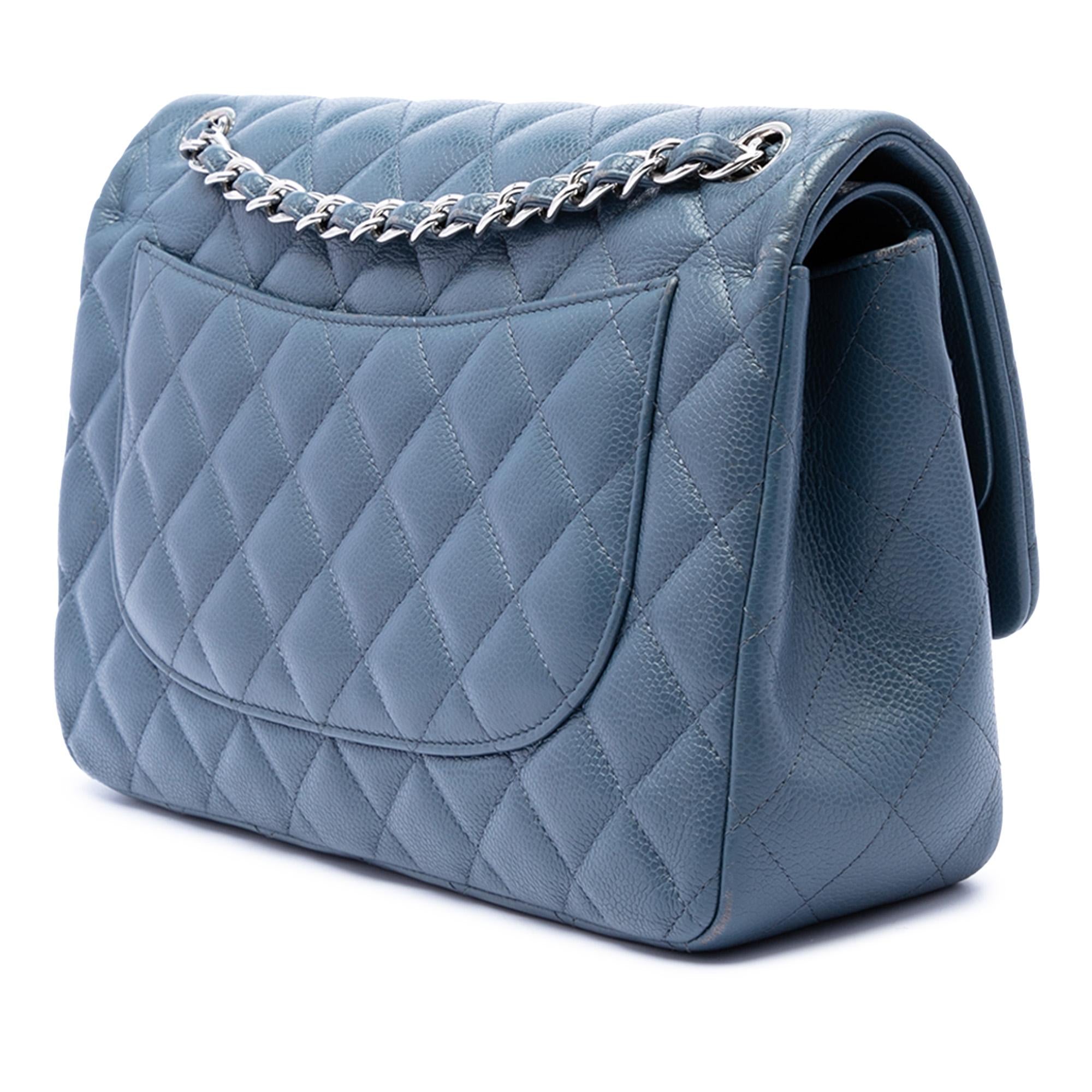 Chanel Jumbo Classic Caviar Double Flap