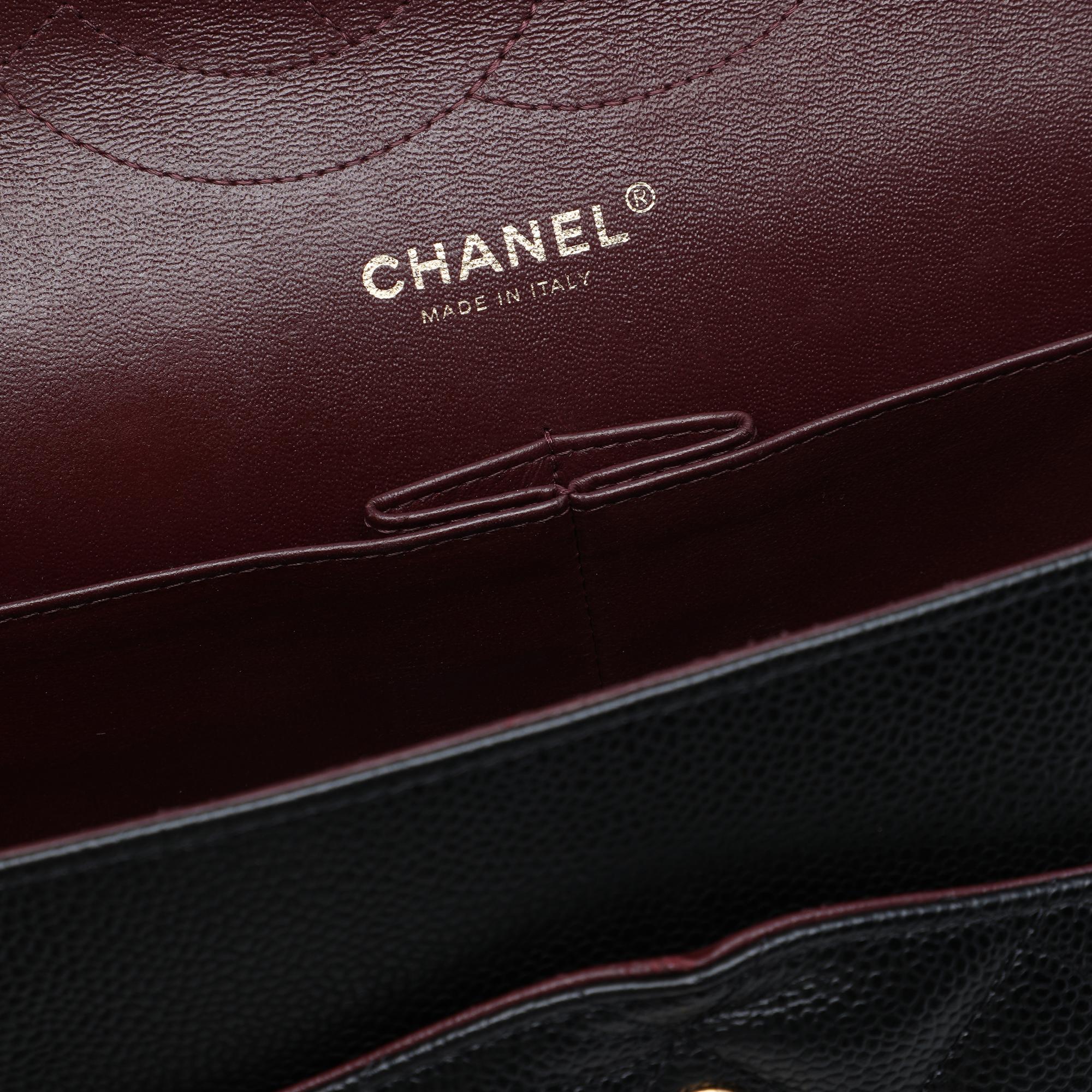 Chanel Jumbo Classic Caviar Double Flap
