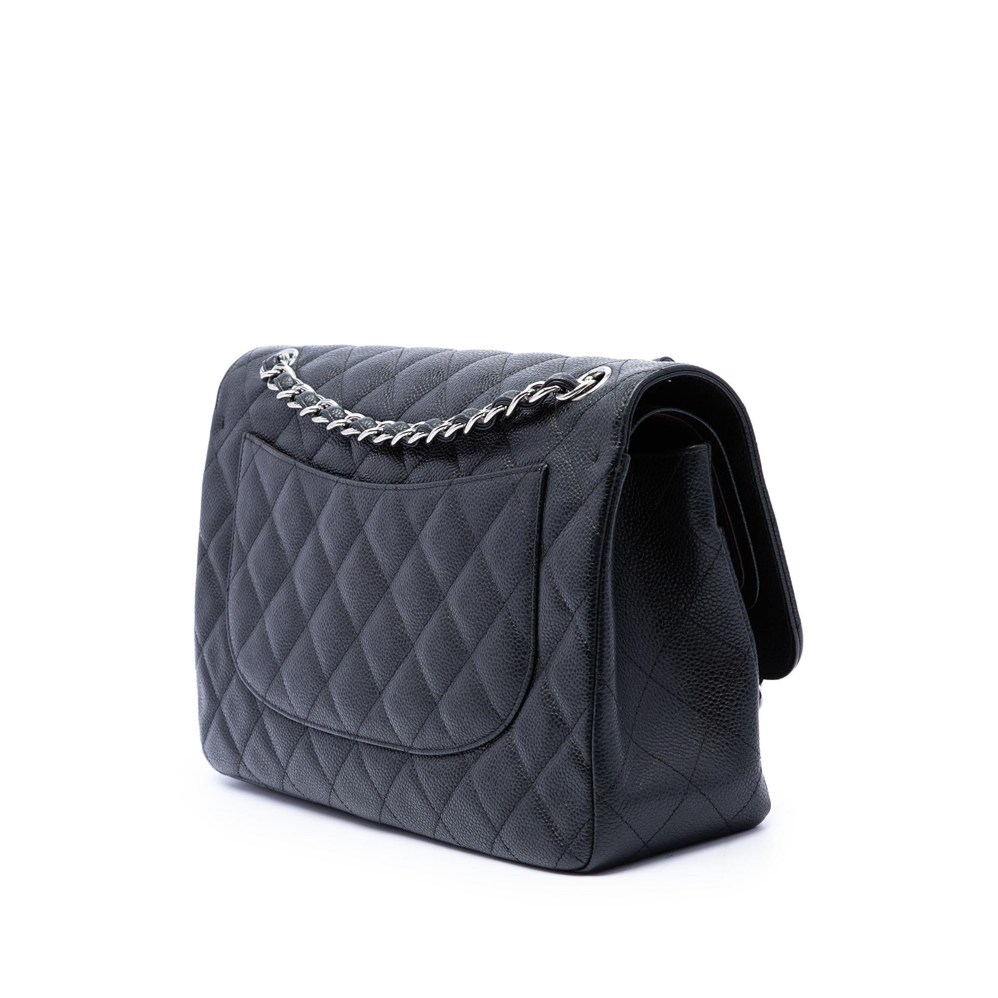 Chanel Jumbo Classic Caviar Double Flap