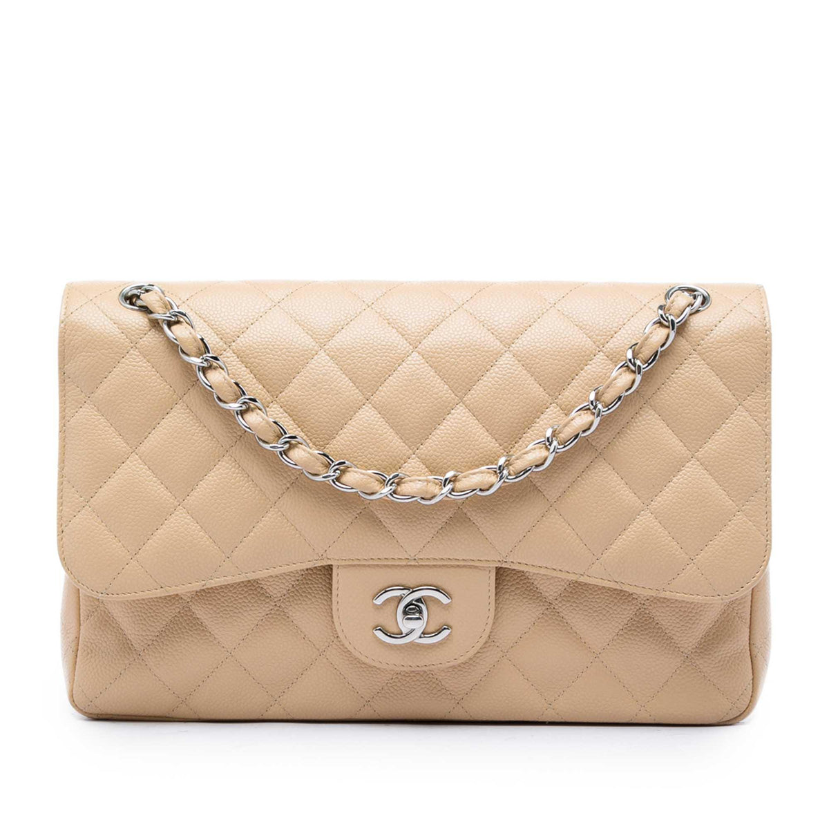 Chanel Jumbo Classic Caviar Double Flap
