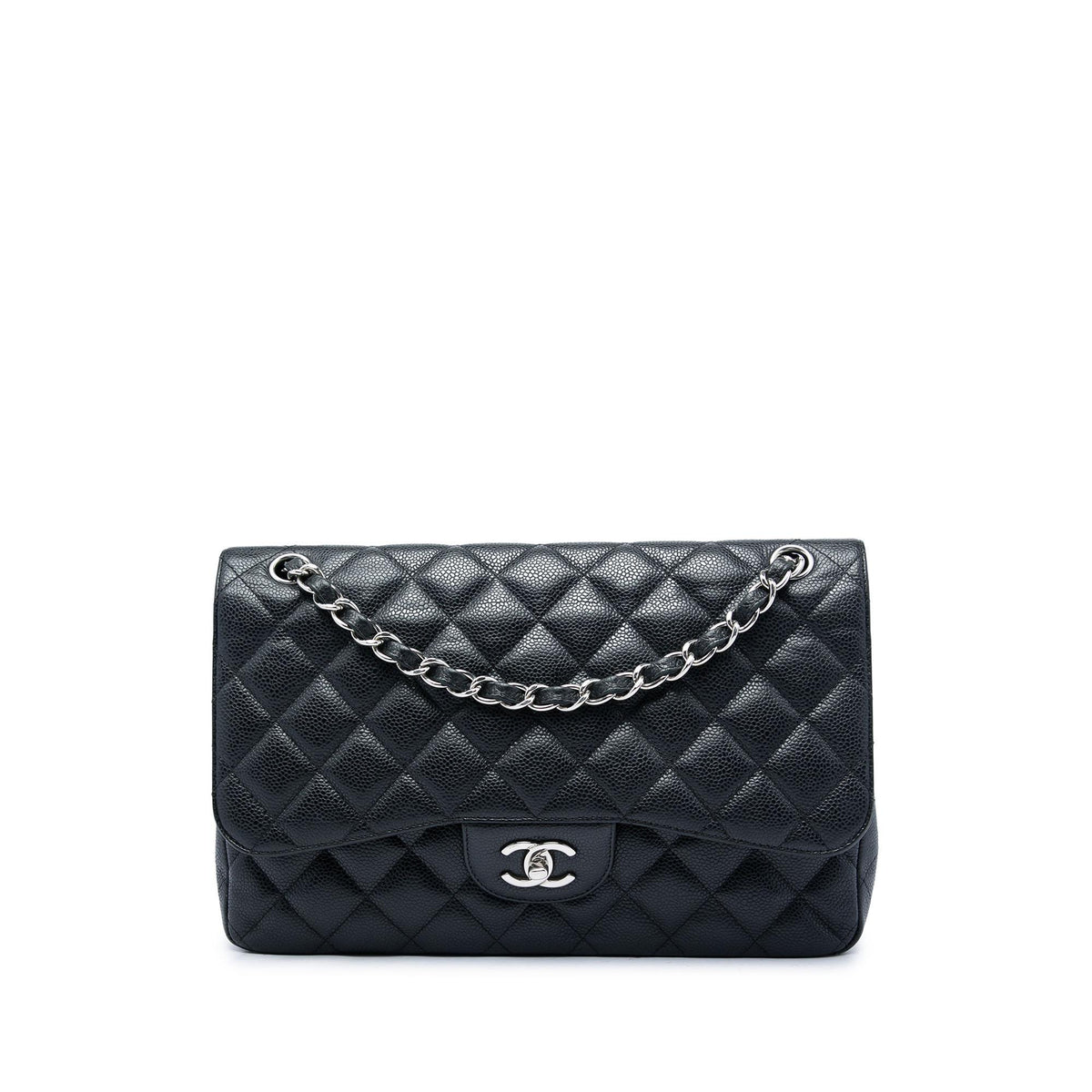 Chanel Jumbo Classic Caviar Double Flap