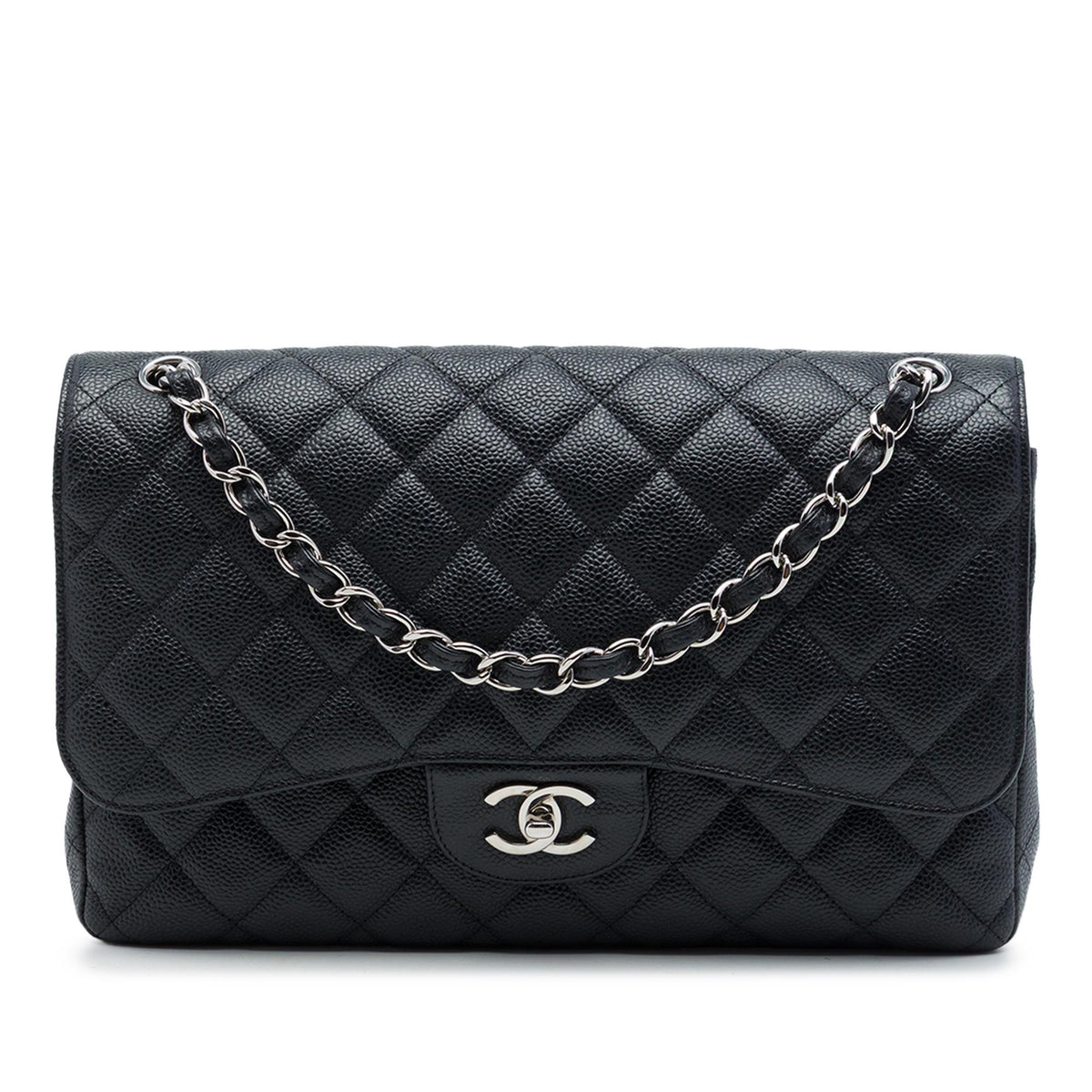 Chanel Jumbo Classic Caviar Double Flap