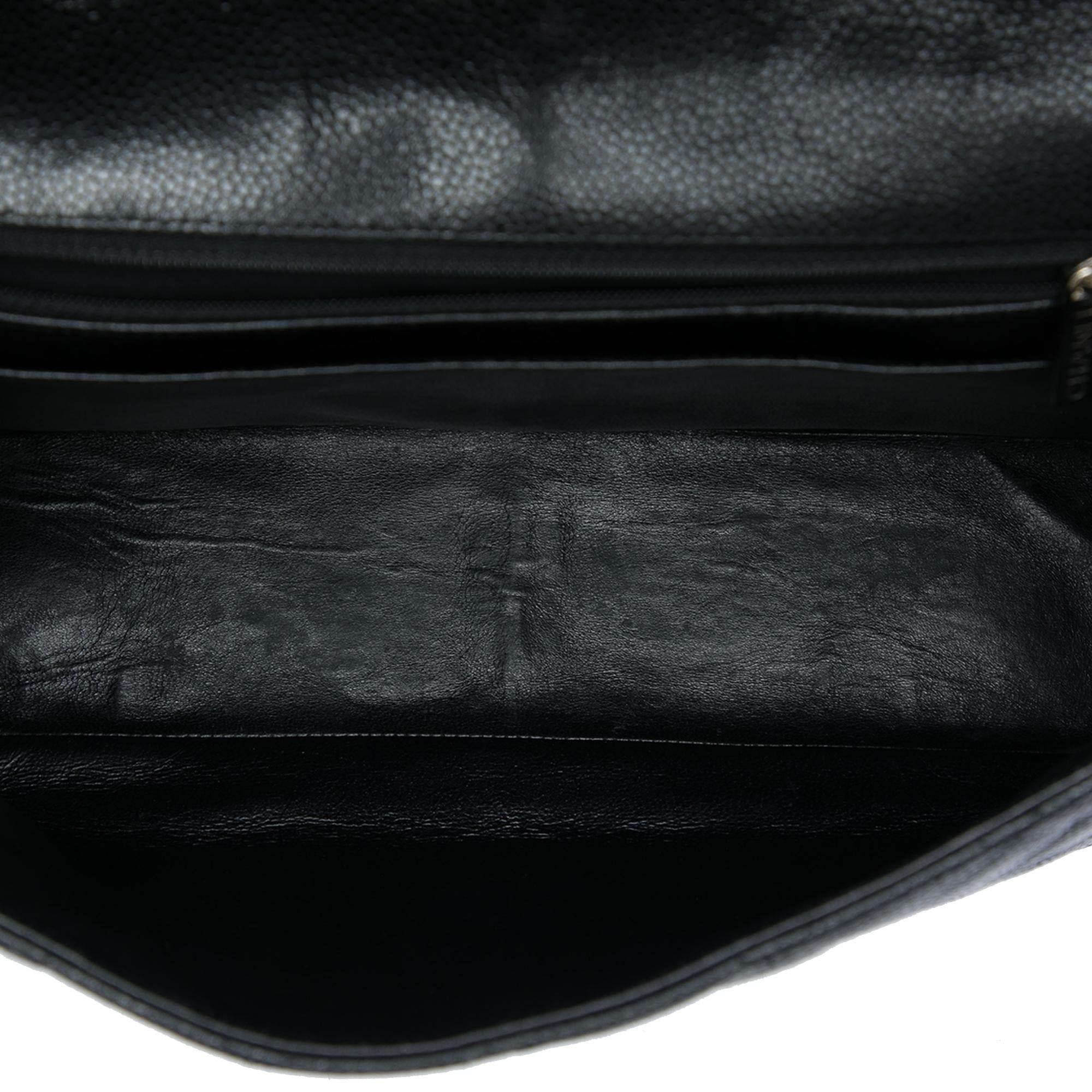 Chanel Jumbo Classic Caviar Single Flap