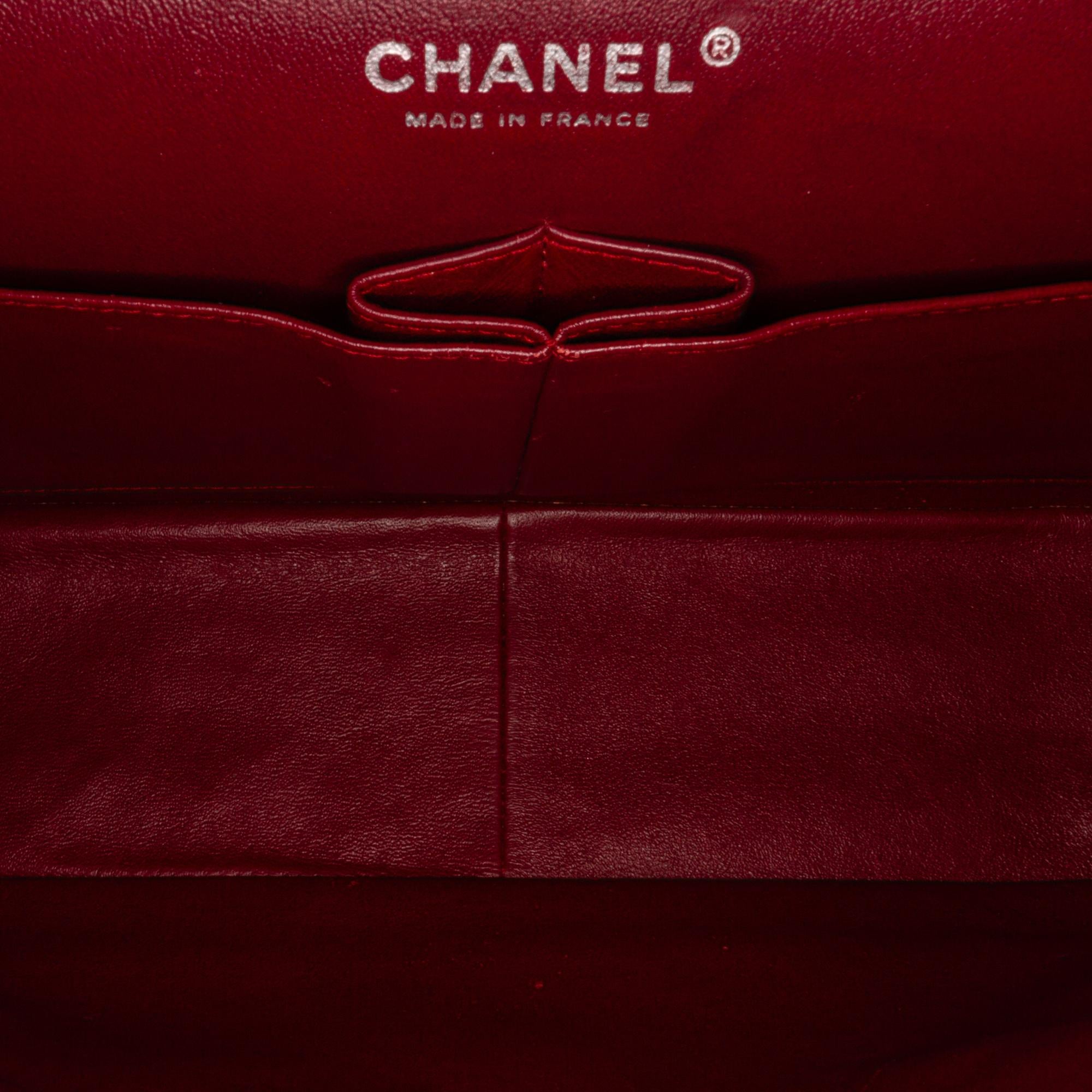 Chanel Jumbo Classic Patent Double Flap (SHG-b6Endj)