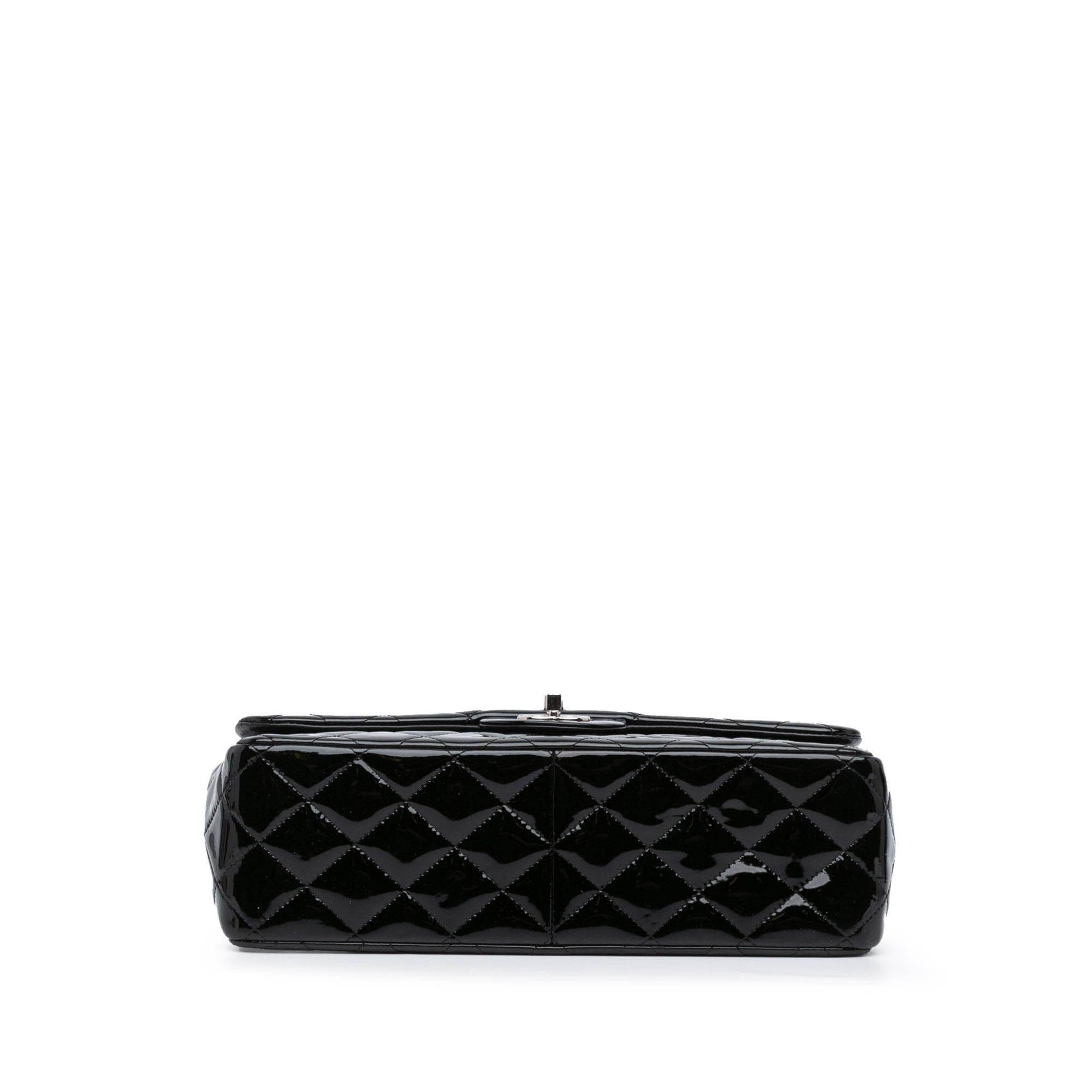 Chanel Jumbo Classic Patent Double Flap