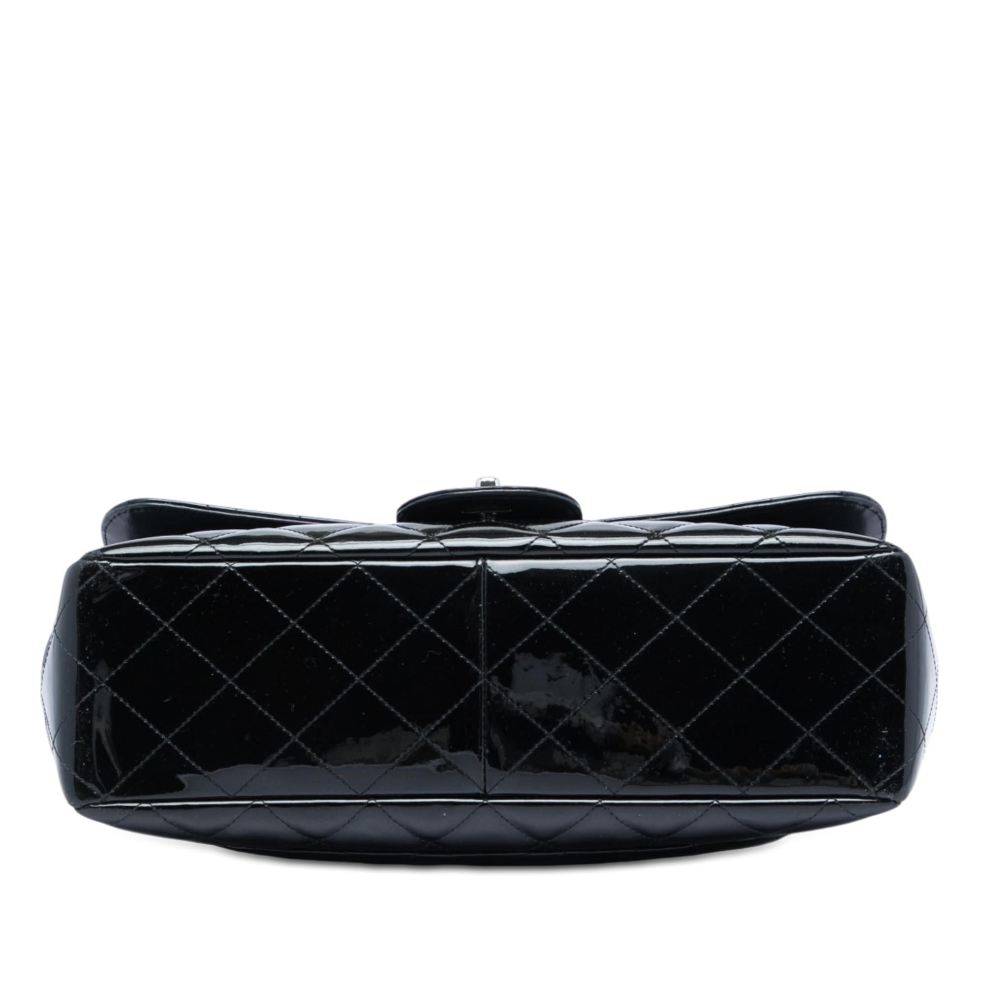 Chanel Jumbo Classic Patent Single Flap