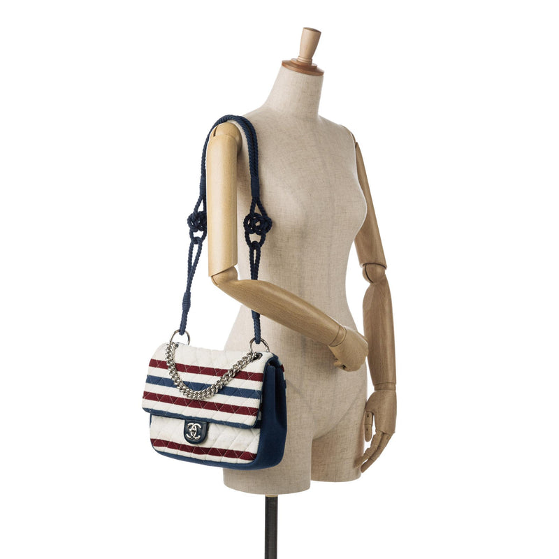 Chanel Rope Bag Chanel Jumbo Jersey Rope Flap Bag (SHG-ixkP1F) – LuxeDH