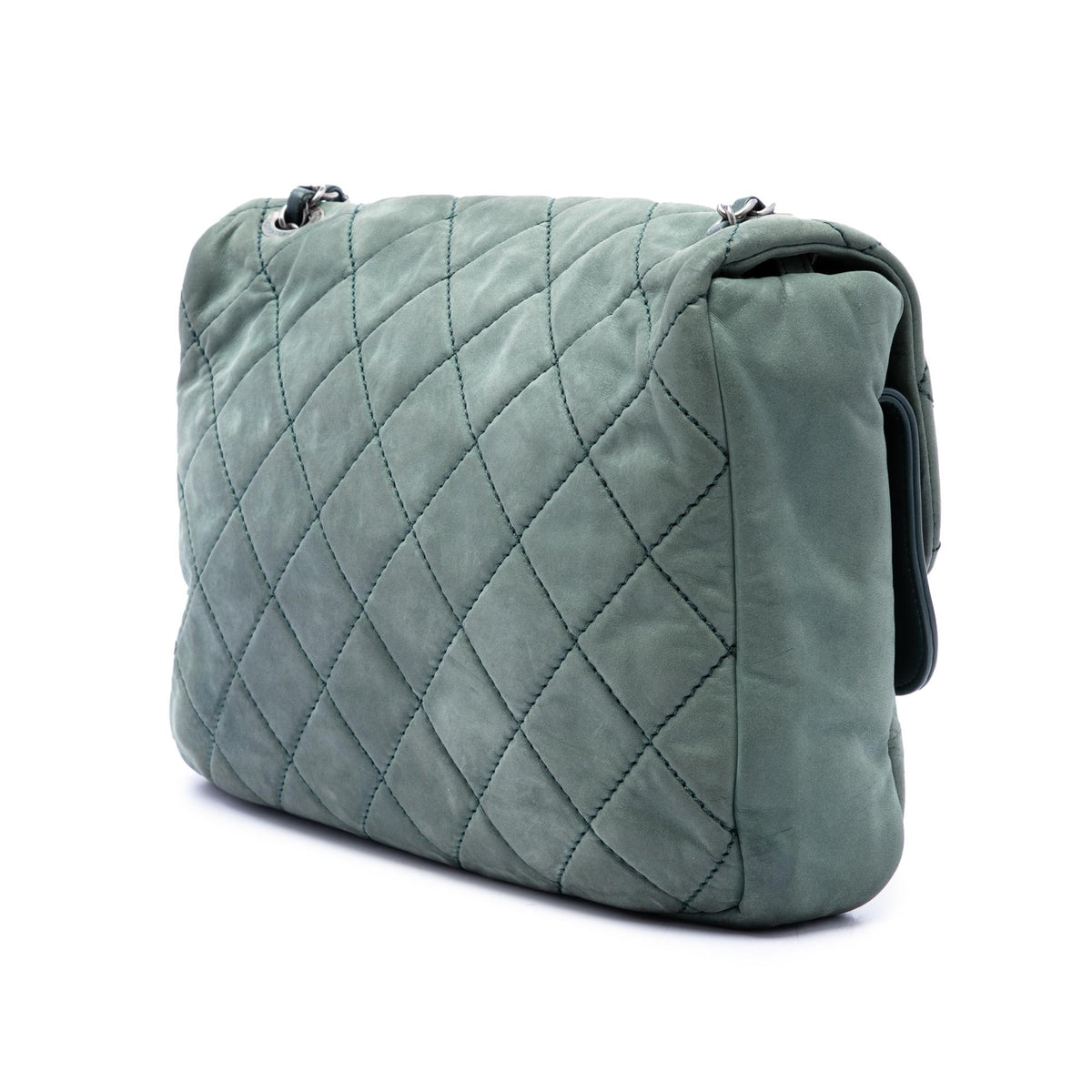 Chanel Jumbo Quilted Iridescent Calfskin In the Mix Double Flap