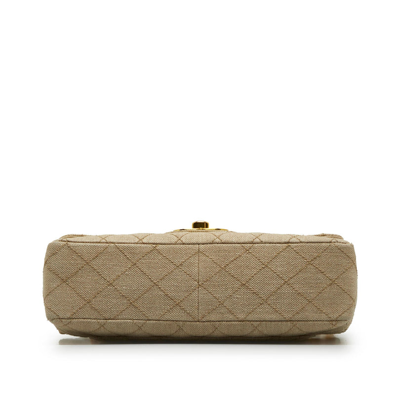 Chanel Jumbo XL Classic Cotton Single Flap (SHG-YZOG3l)