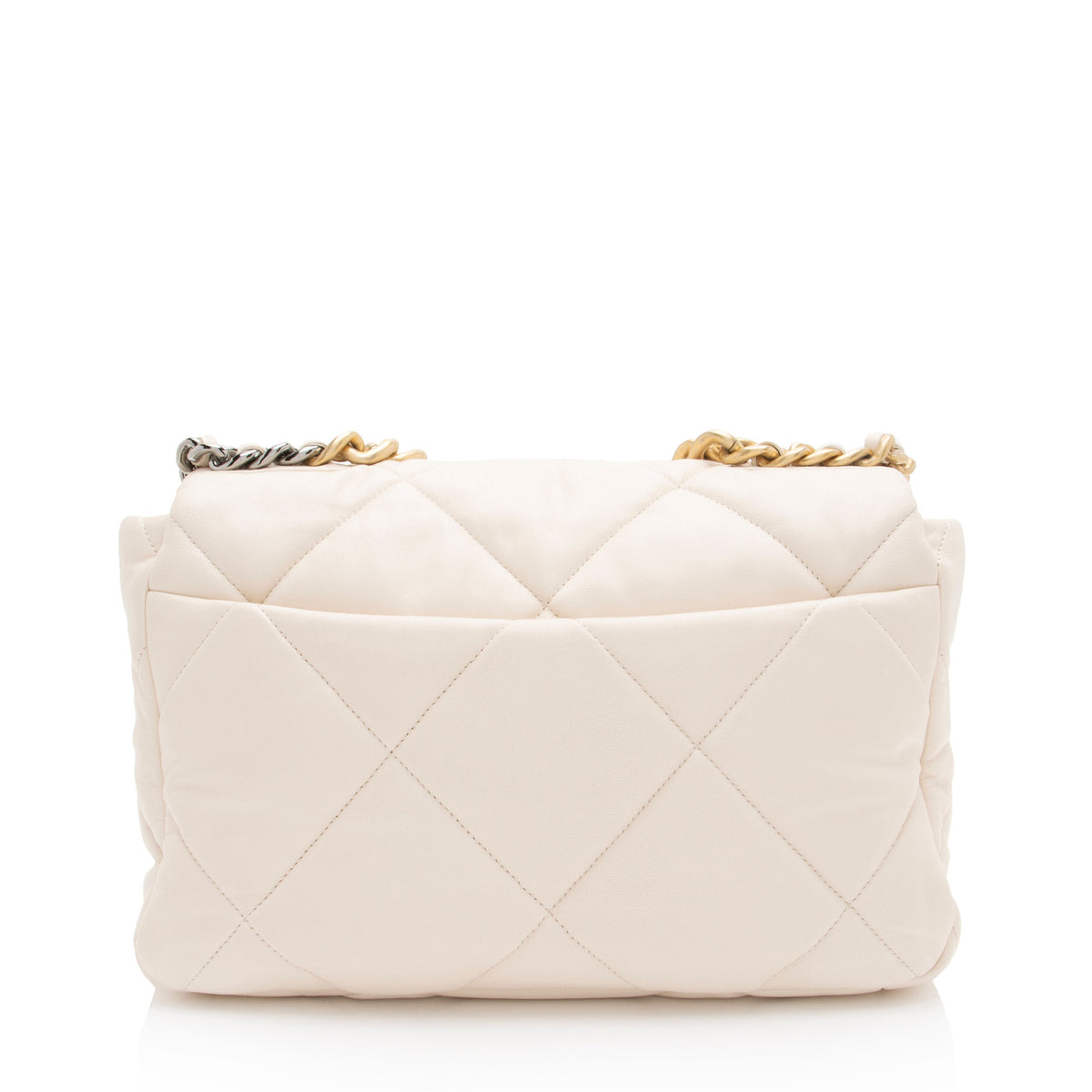 Chanel Lambskin 19 Large Flap Shoulder Bag