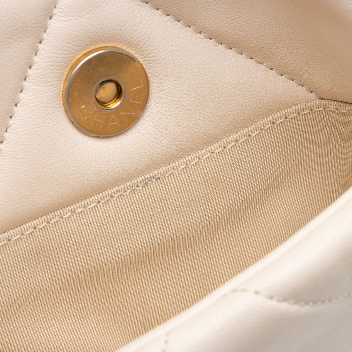 Chanel Lambskin 19 Large Flap Shoulder Bag