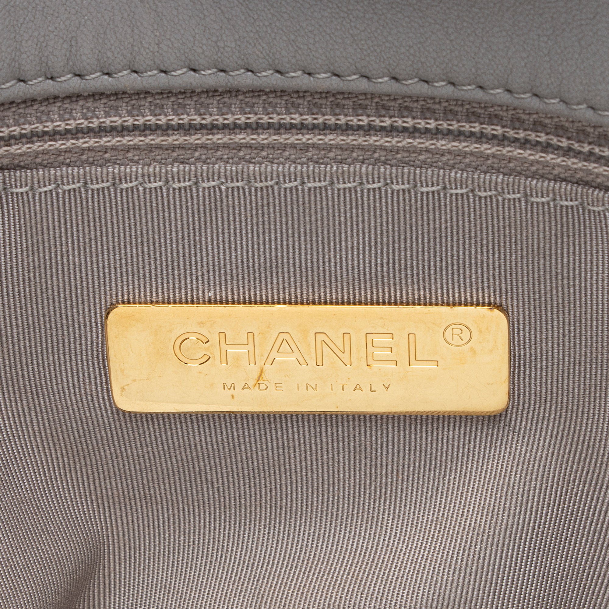 Chanel Lambskin 19 Maxi Flap Shoulder Bag