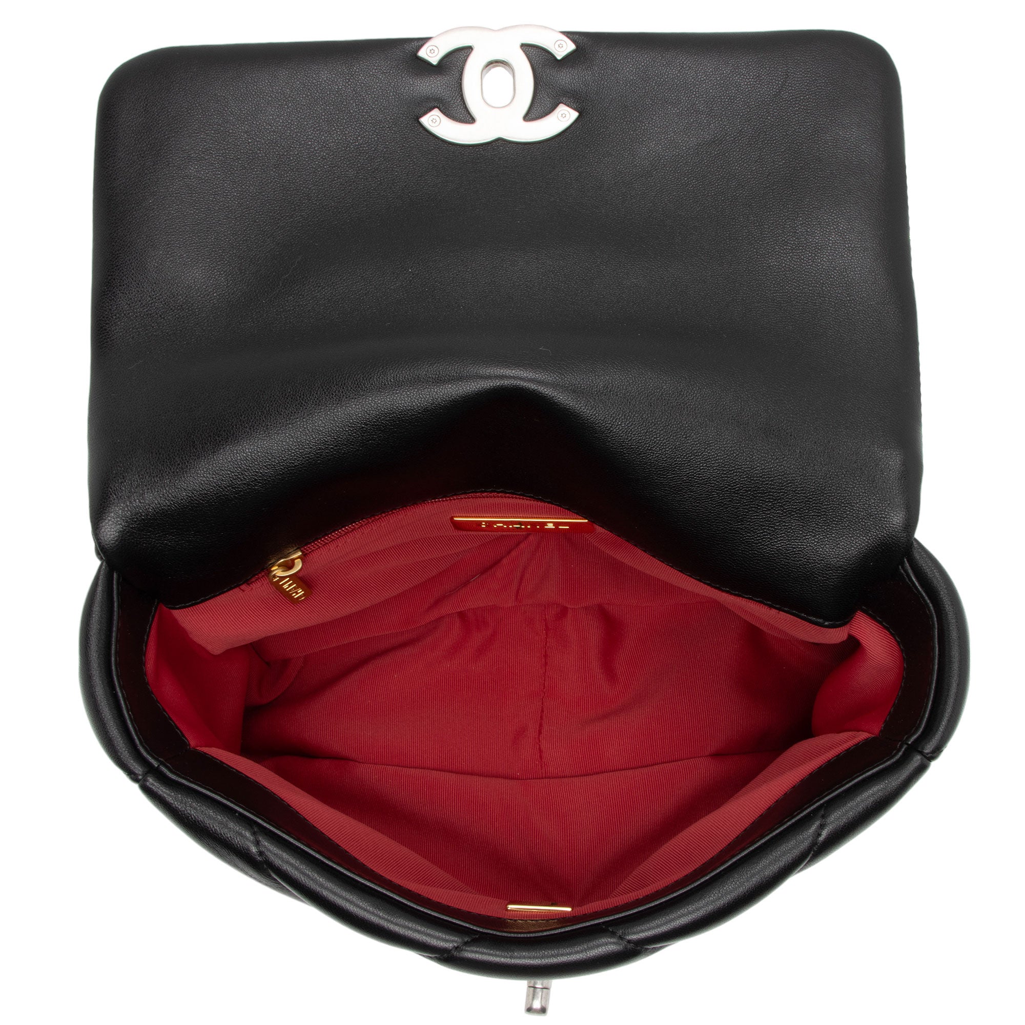 Chanel Lambskin 19 Medium Flap Shoulder Bag (SHF-boGp4i)