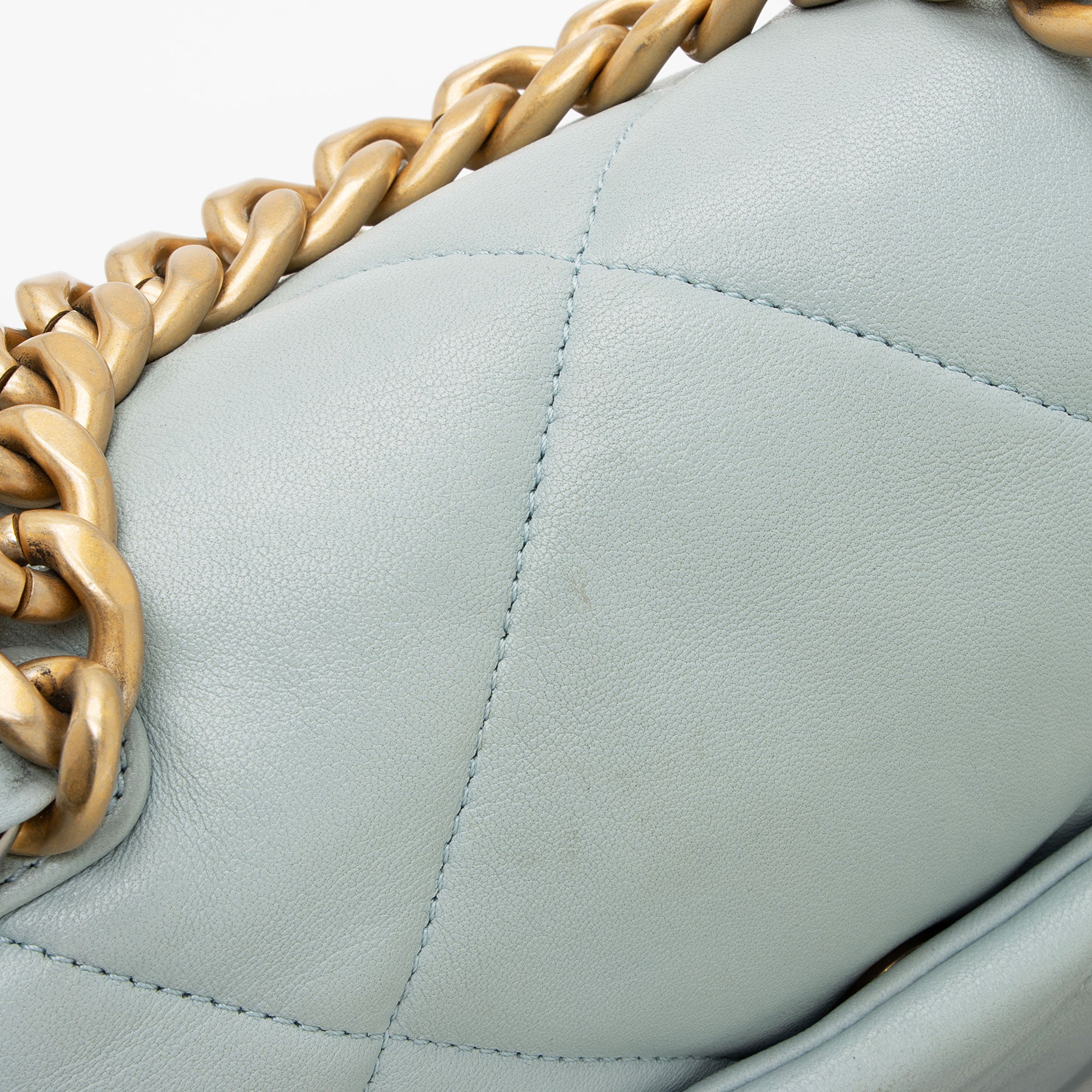 Chanel Lambskin 19 Medium Flap Shoulder Bag