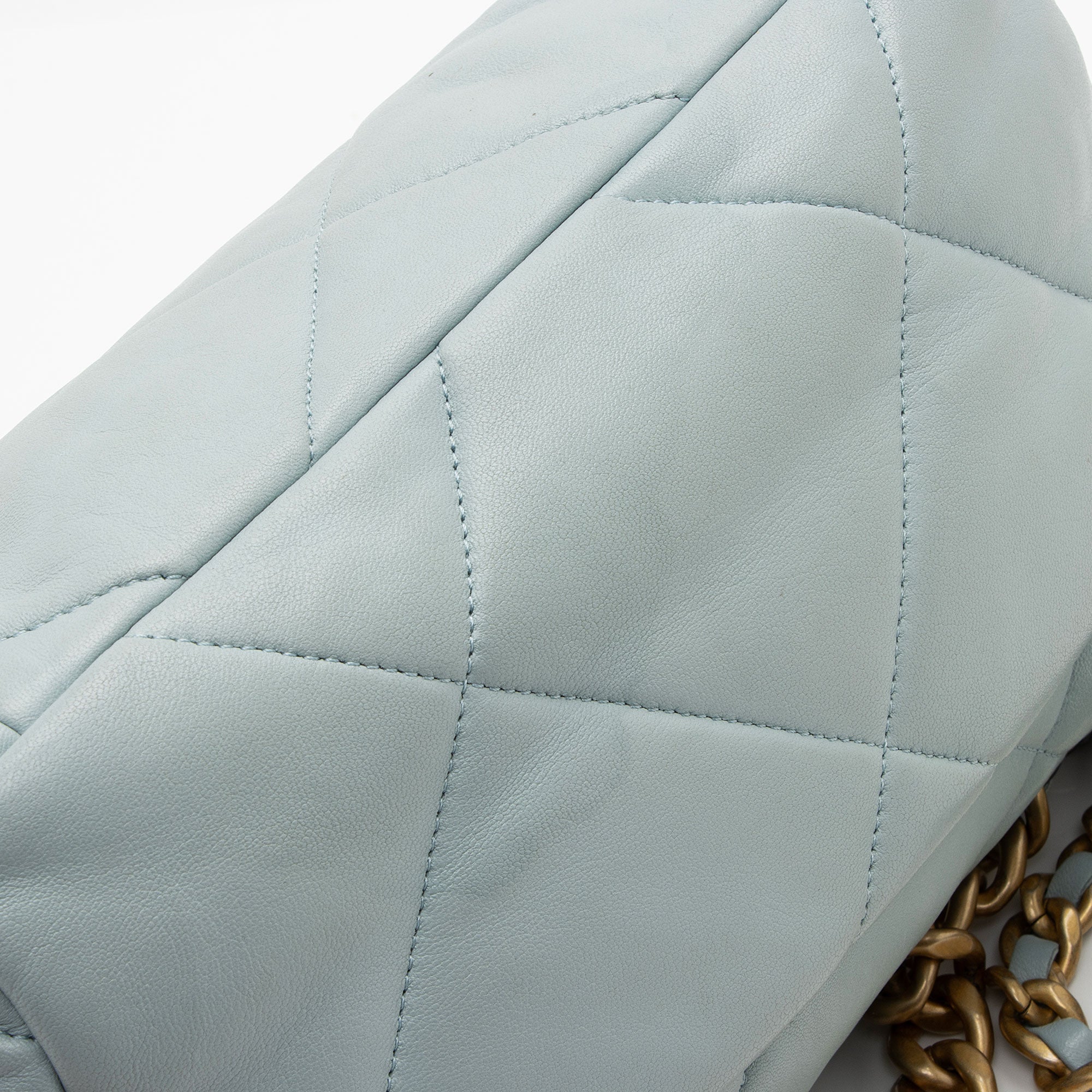 Chanel Lambskin 19 Medium Flap Shoulder Bag