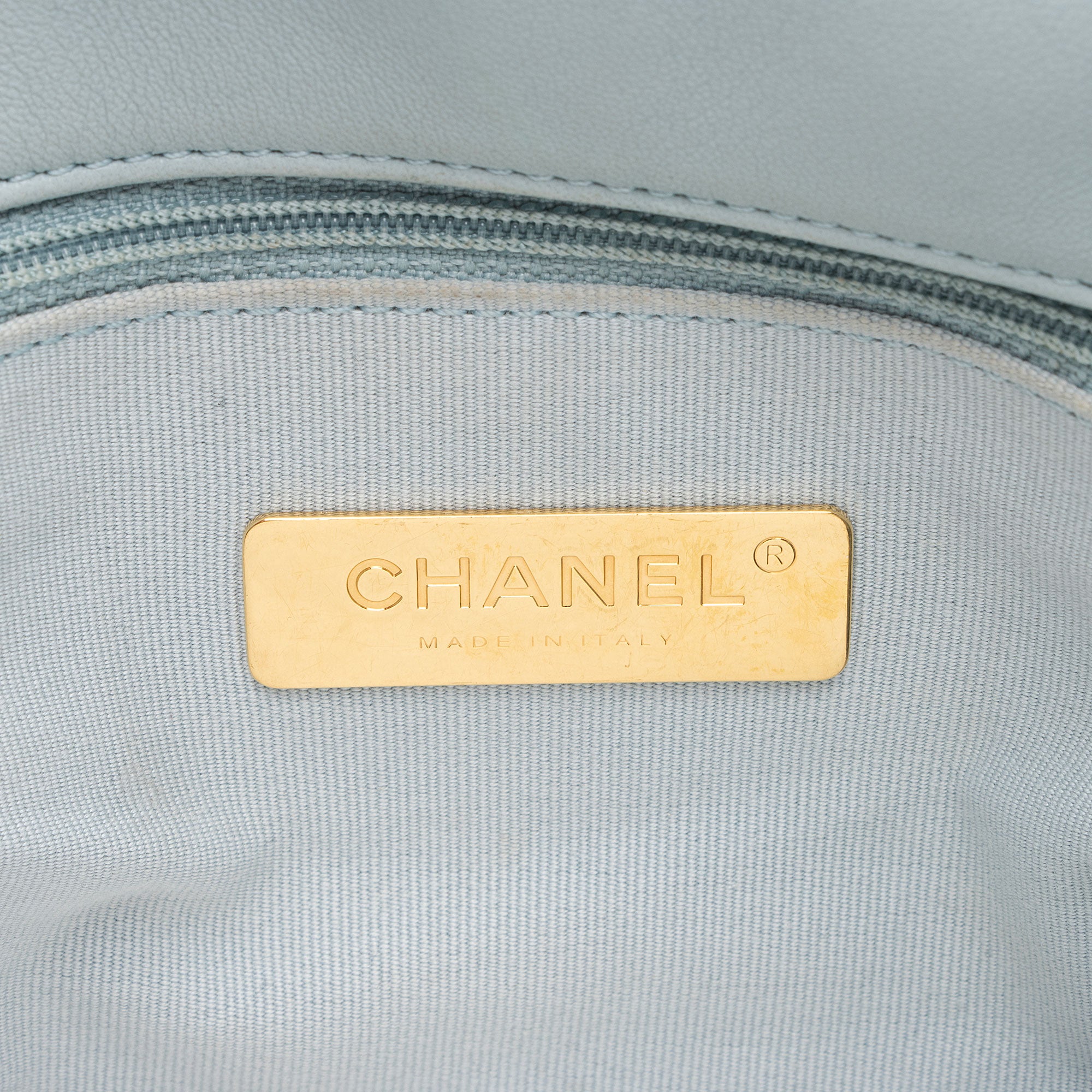 Chanel Lambskin 19 Medium Flap Shoulder Bag