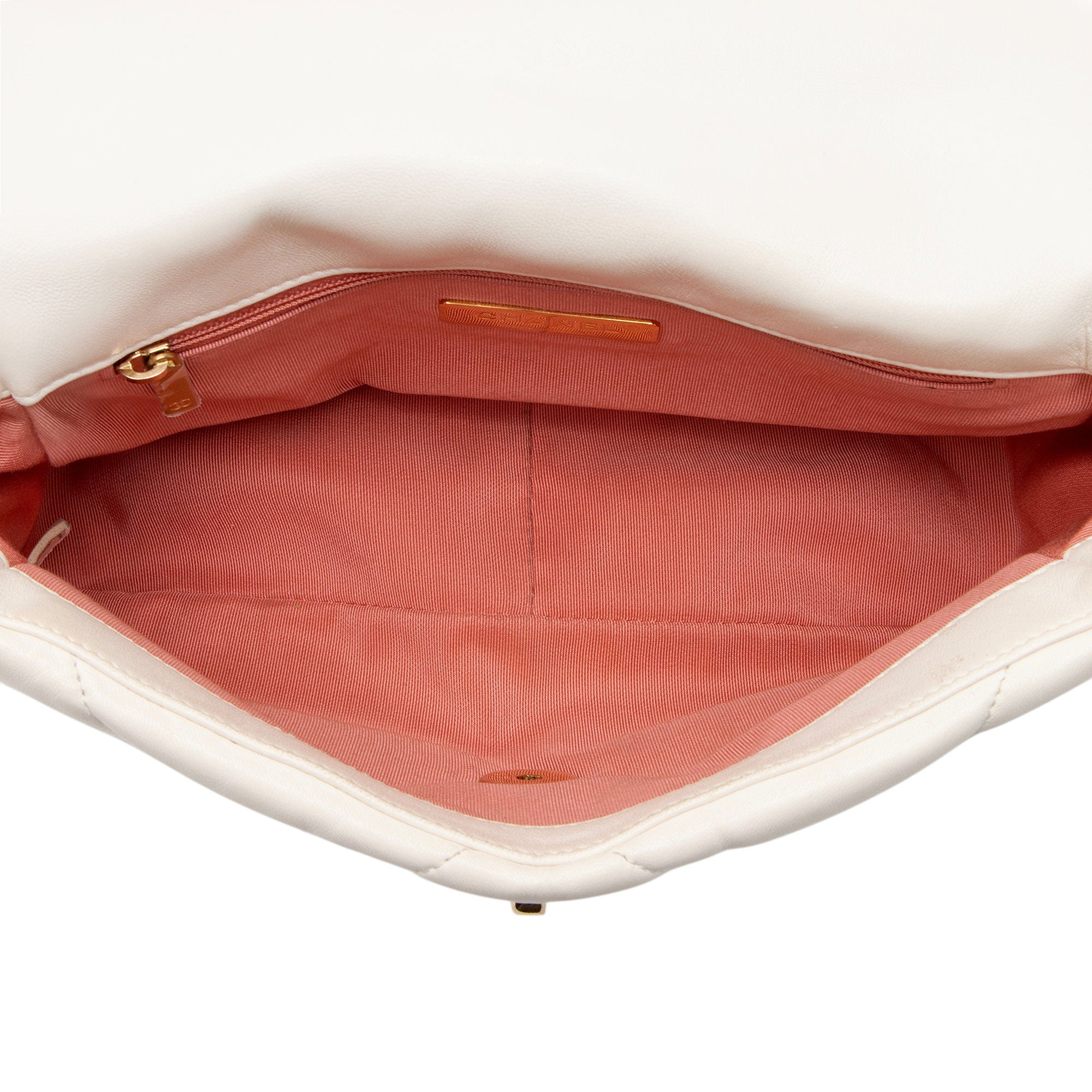 Chanel Lambskin 19 Medium Flap Shoulder Bag