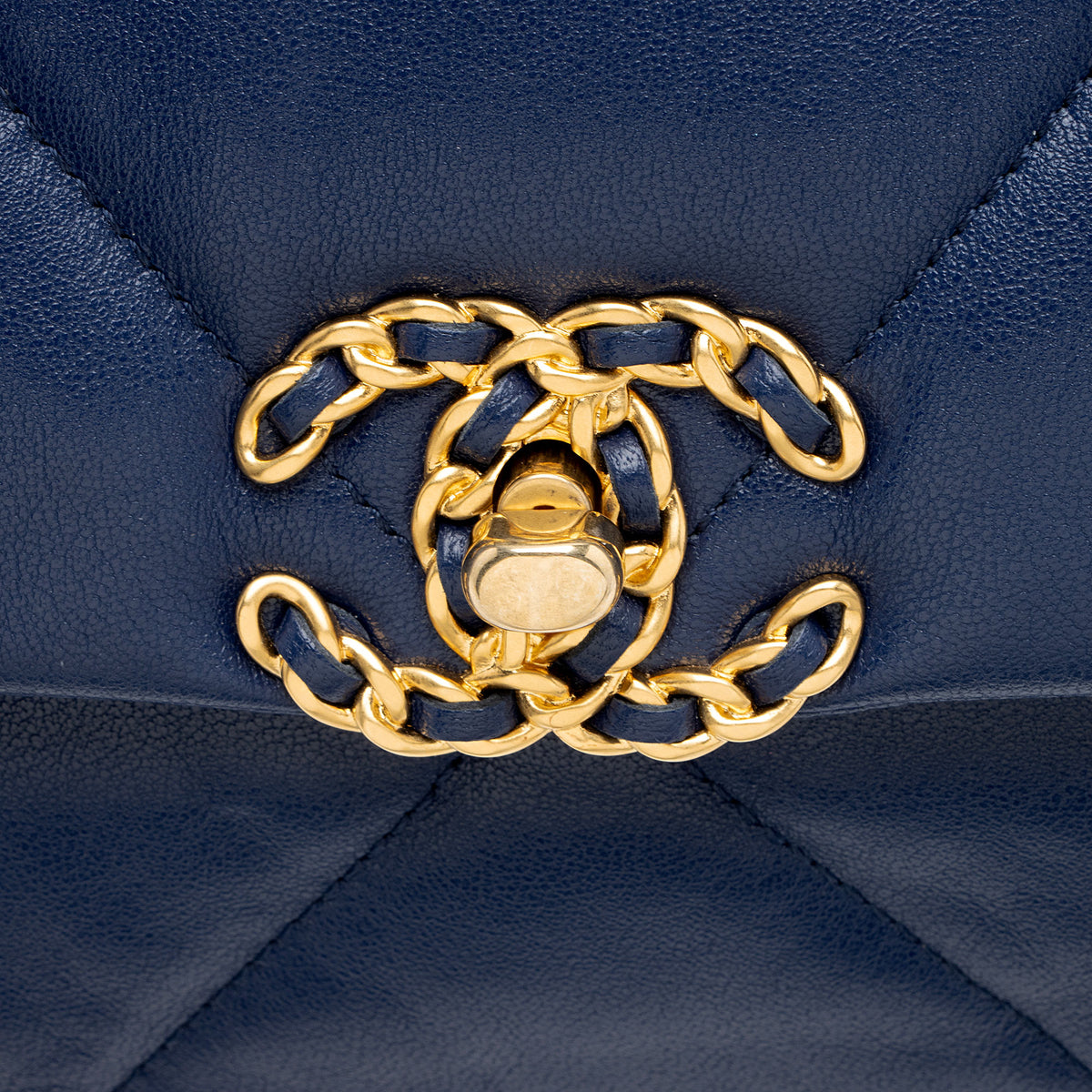Chanel Lambskin 19 Medium Flap Shoulder Bag