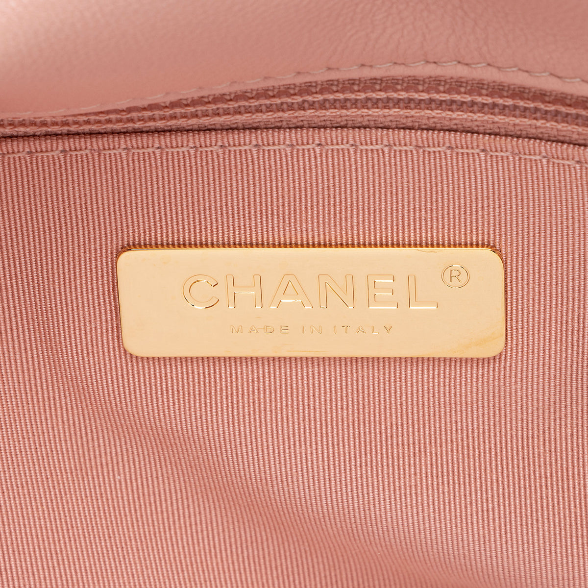 Chanel Lambskin 19 Medium Flap Shoulder Bag
